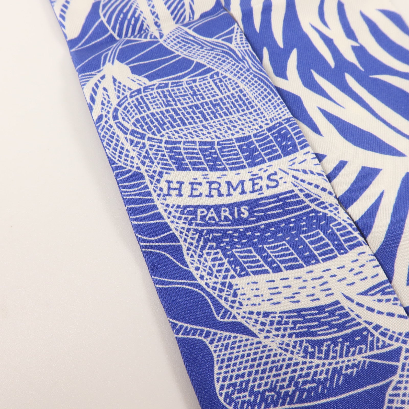 HERMES 絲質Twilly絲巾