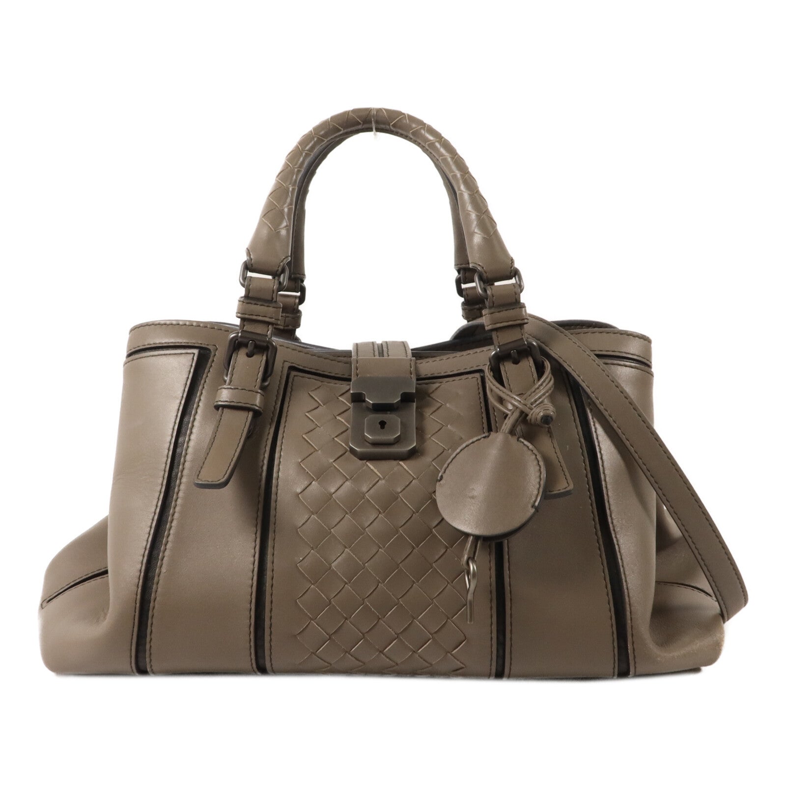 BOTTEGA VENETA 牛皮皮革2 Way Shoulder手挽肩背兩用袋