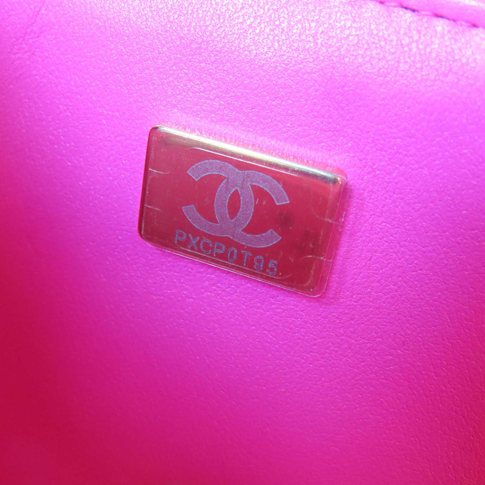 CHANEL 菱格斜紋軟呢Classic Flap 20cm金扣鏈帶肩背袋白色/粉紅色/黃色/淺藍色