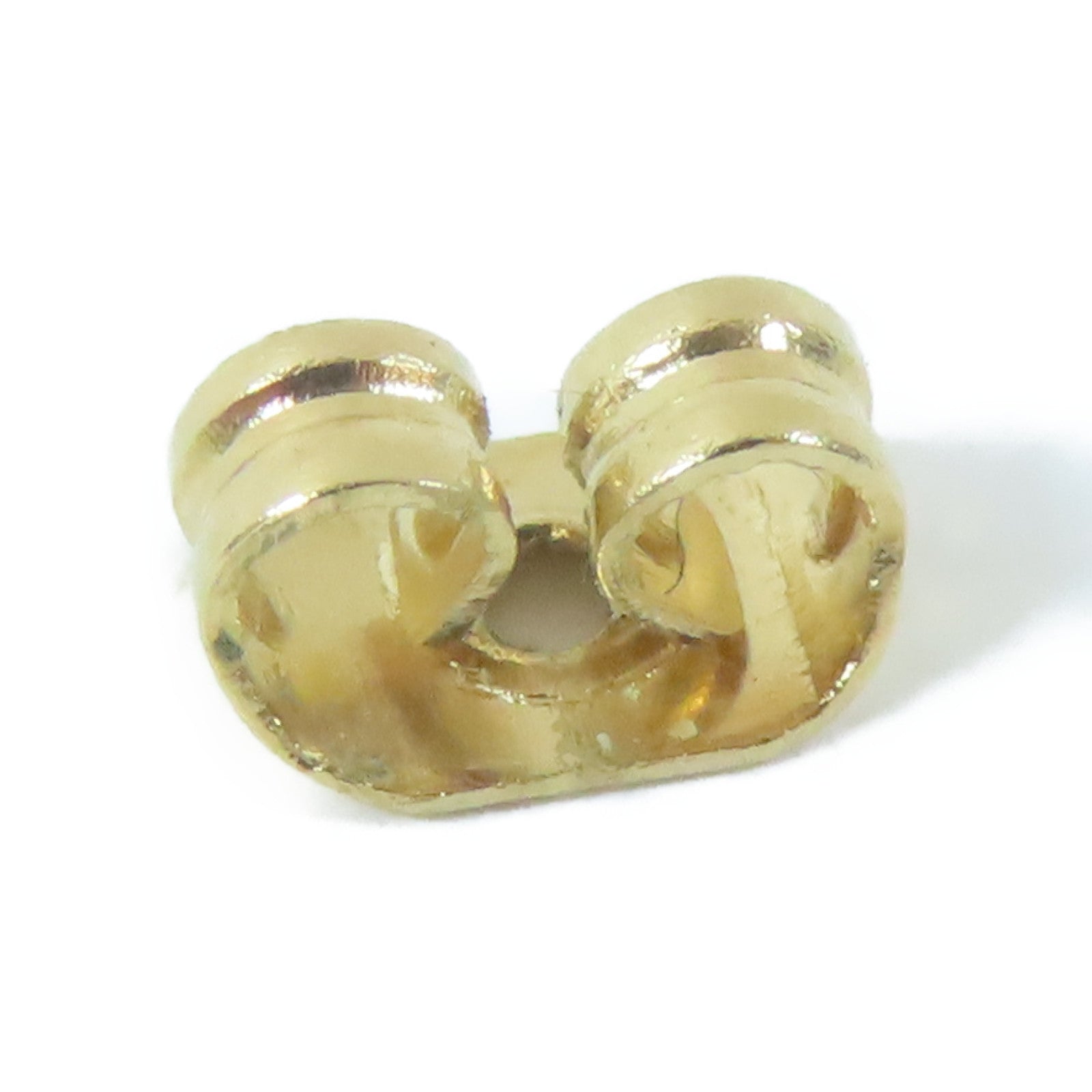 LOUIS VUITTON 金屬Pierced Earrings耳環金色