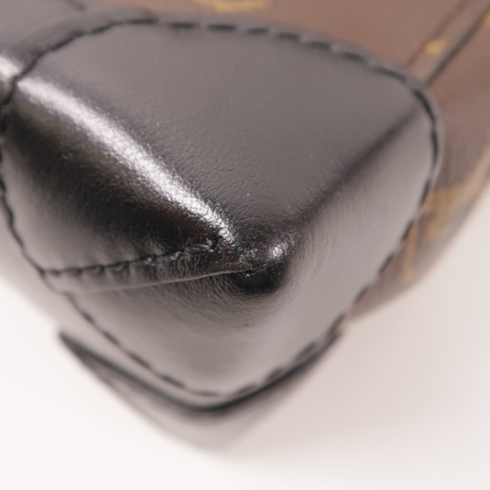 LOUIS VUITTON LV Steamer Nano Shoulder Bag M80327 Monogram Brown/Black