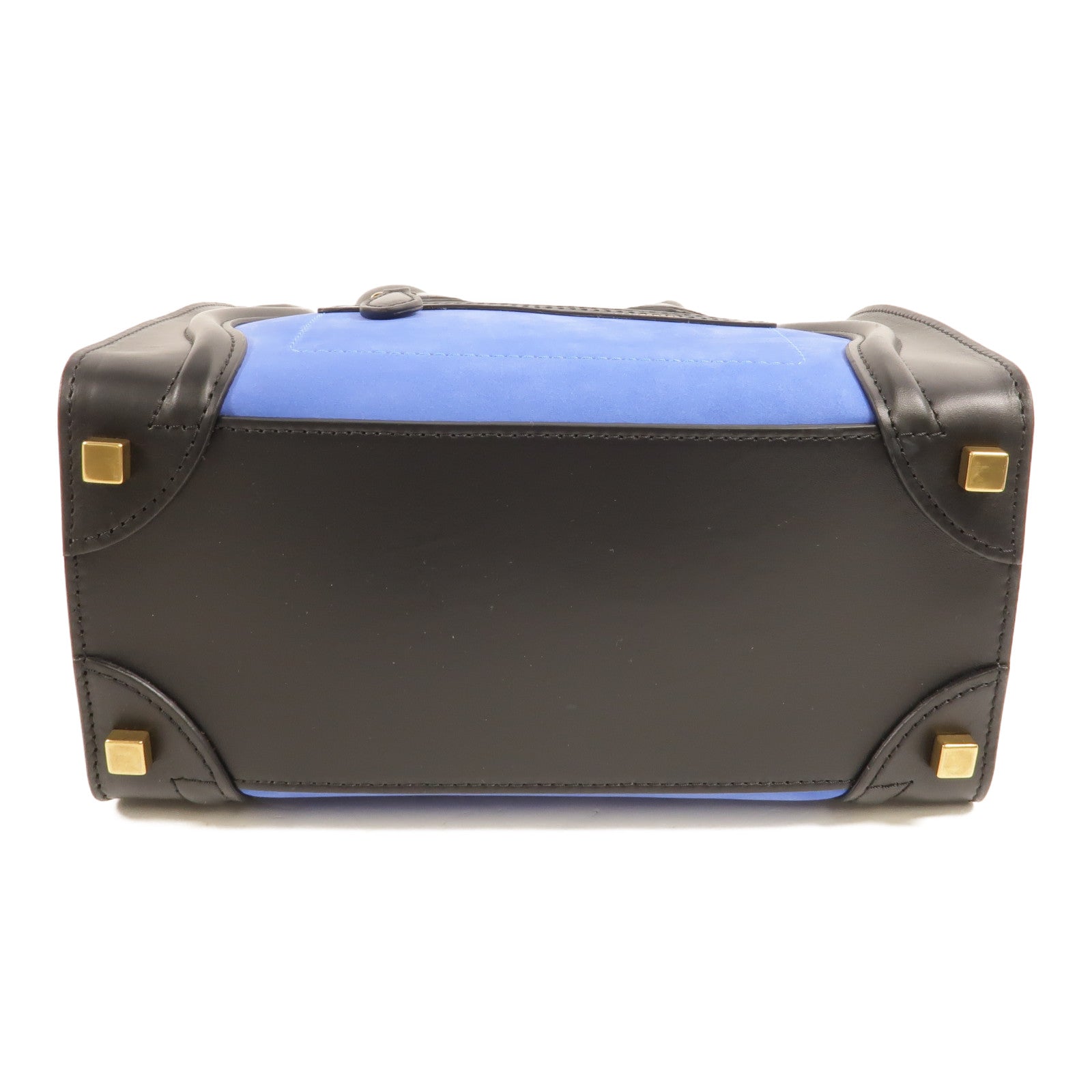 CELINE 牛皮皮革Micro Luggage手挽袋