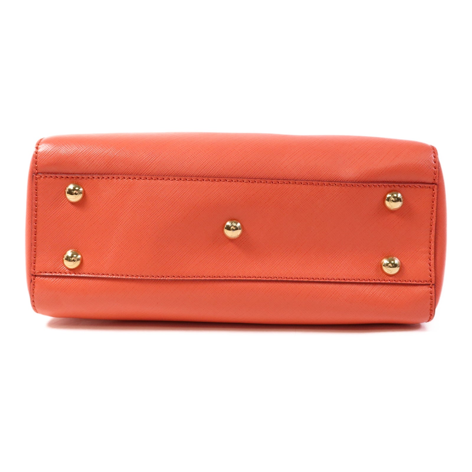 Salvatore Ferragamo 牛皮皮革2 Way Shoulder Bag金扣手挽肩背兩用袋