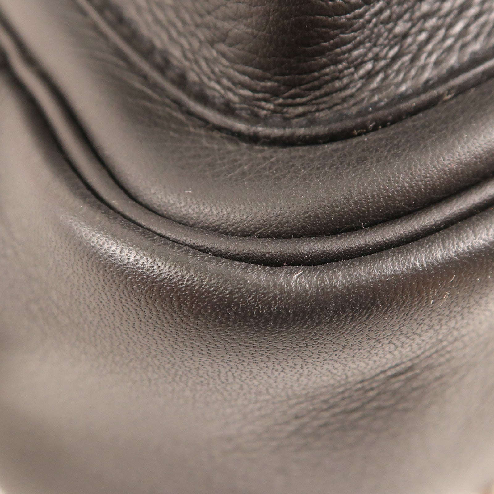 HERMES Evercolor皮革Steve Travel銀扣手挽肩背兩用袋Noir