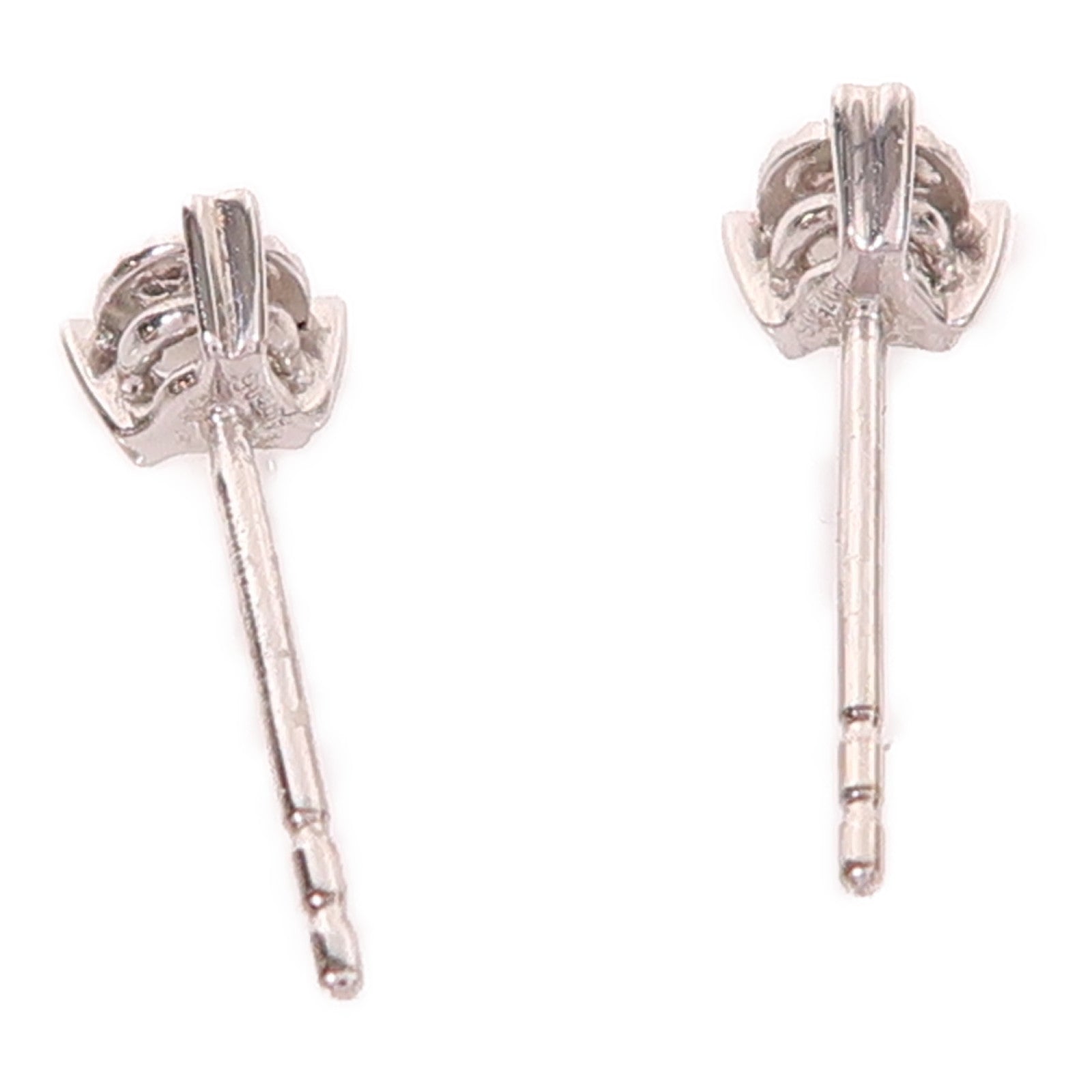 JEWELRY Diamond Earrings 1.1g 18K White Gold