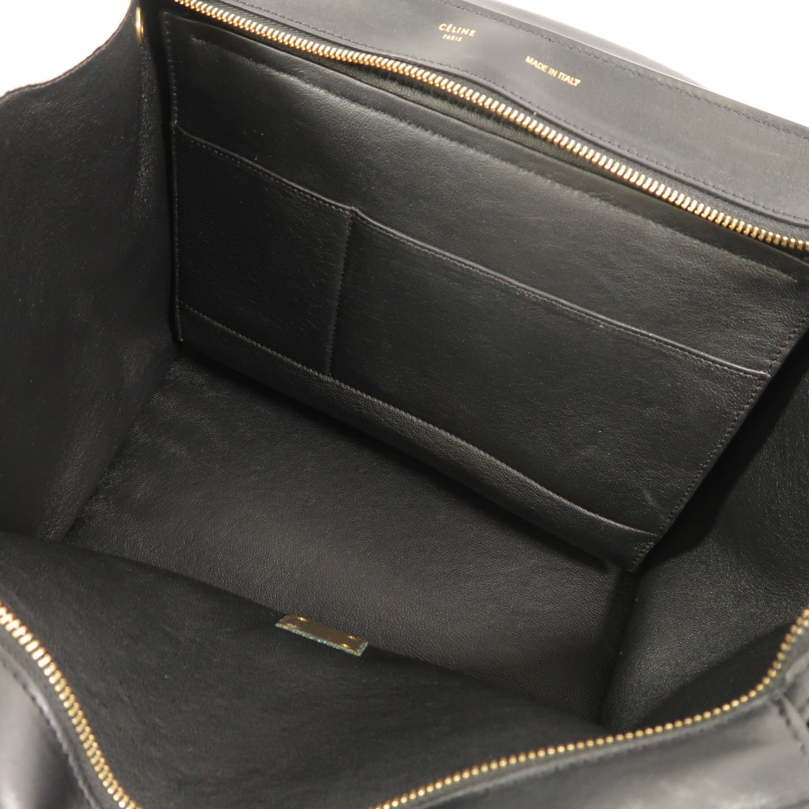 CELINE 牛皮皮革Trapeze手挽肩背兩用袋
