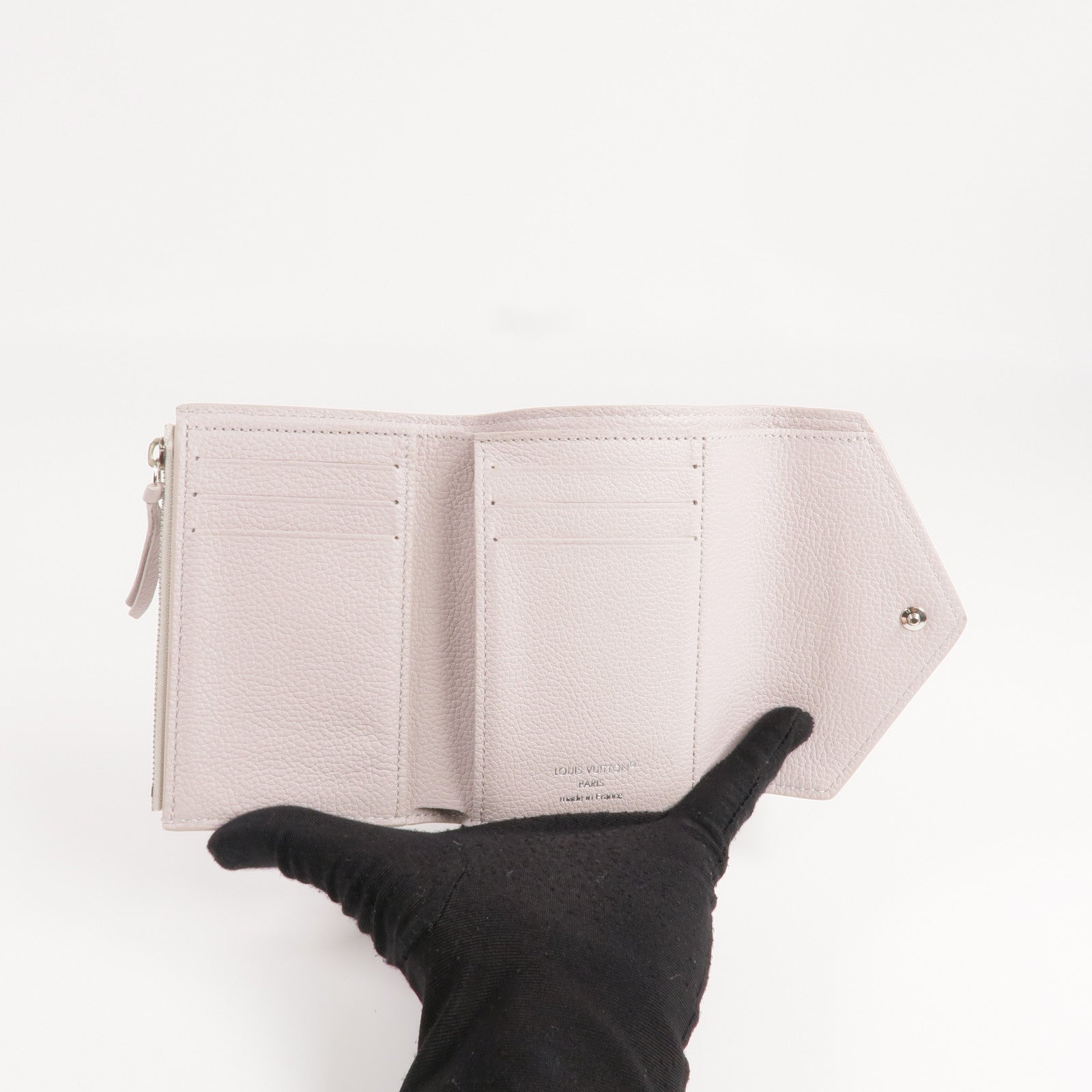 LOUIS VUITTON 【激減優惠】Monogram Empreinte Victorine Wallet銀扣錢包