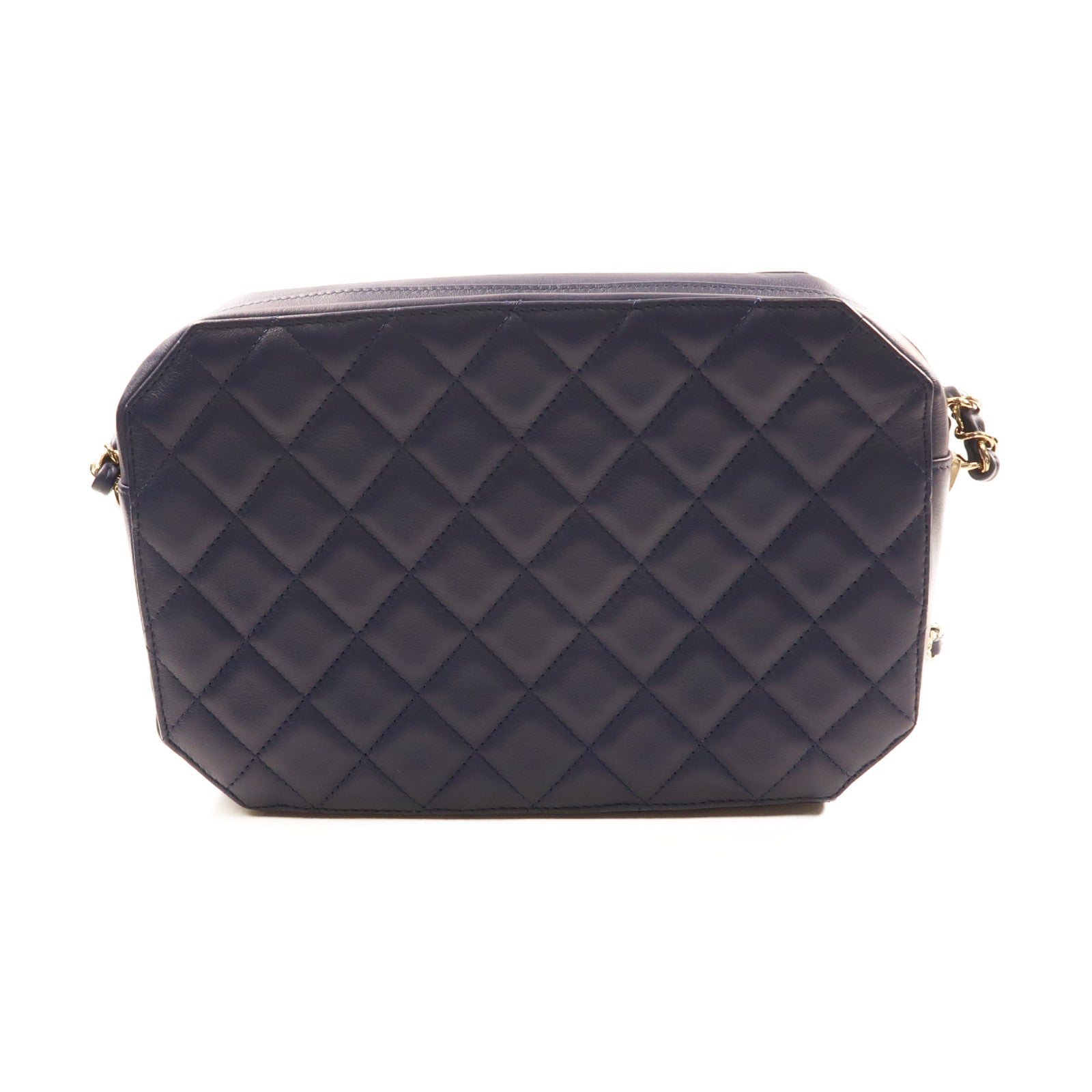 CHANEL 【激減優惠】羊皮皮革Chain Shoulder金扣鏈帶肩背袋