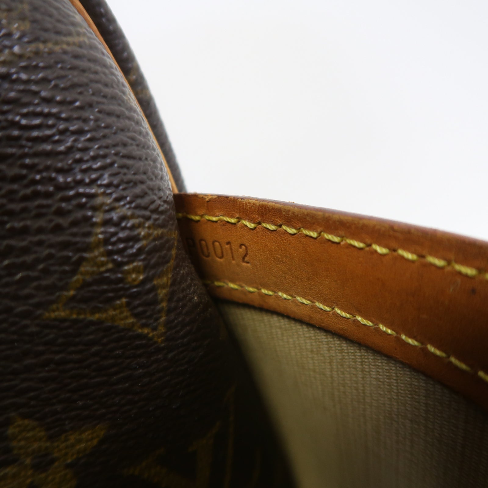 LOUIS VUITTON Monogram Reporter PM金扣肩背袋啡色