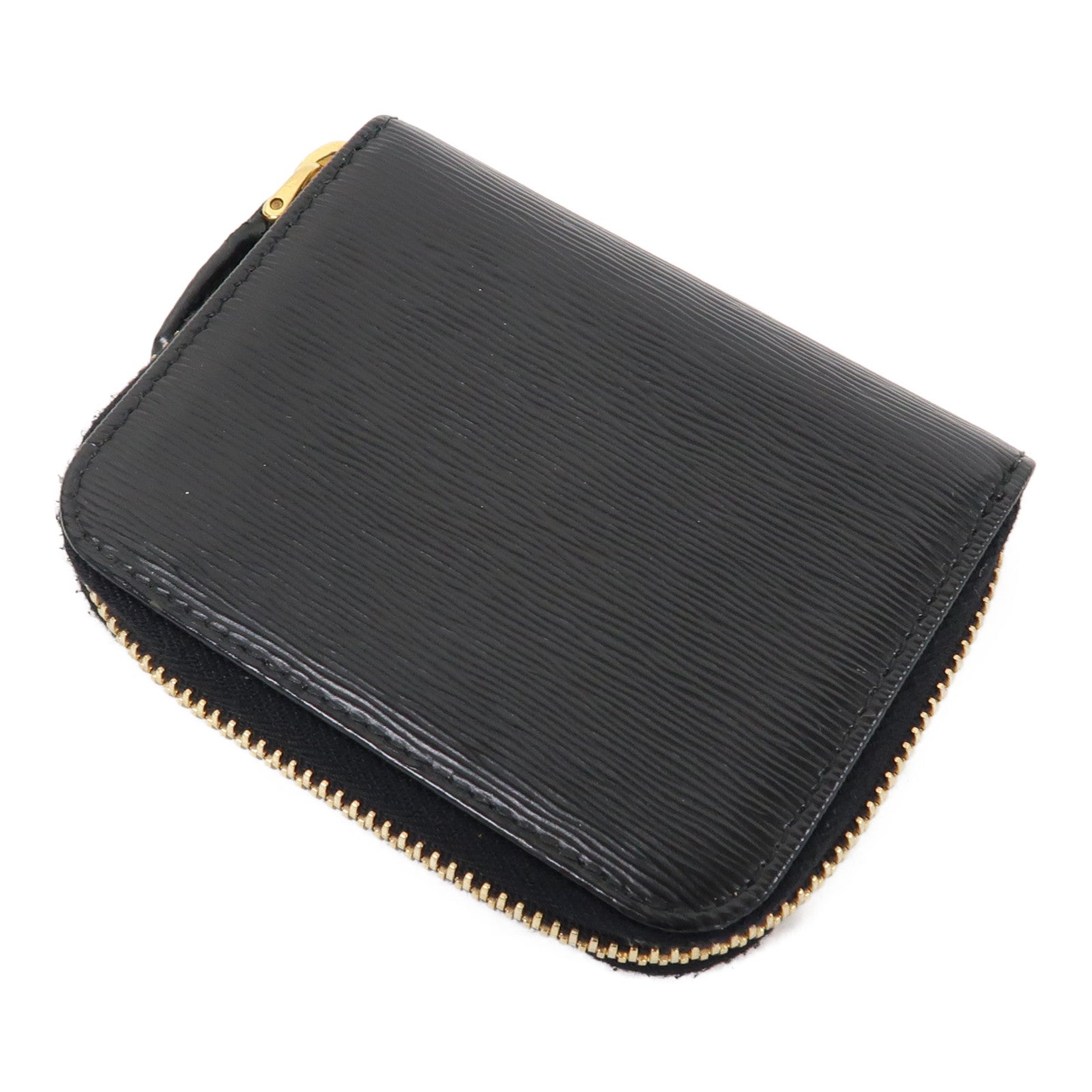PRADA 【激減優惠】牛皮皮革Card Coin Case金扣卡片套/零錢包黑色