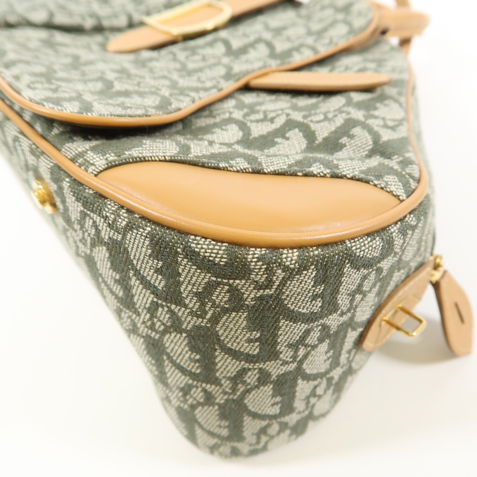 Dior 【激減優惠】帆布Vintage Hand Bag金扣手挽袋