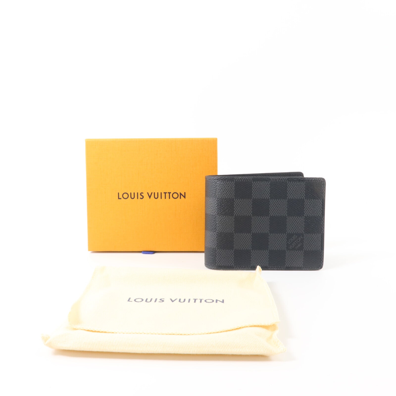LOUIS VUITTON Damier Graphite Multiple Wallet錢包