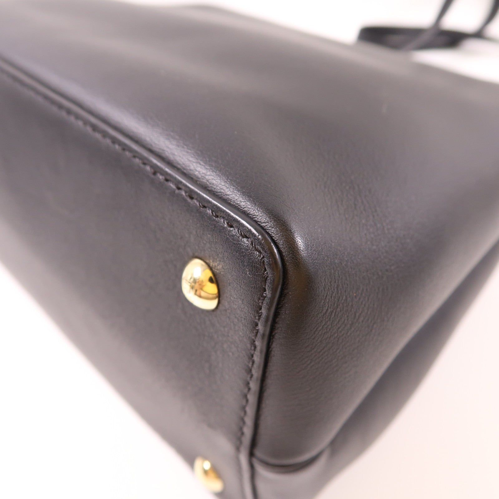 FENDI 牛皮皮革Petite 2 Jours金扣手挽肩背兩用袋