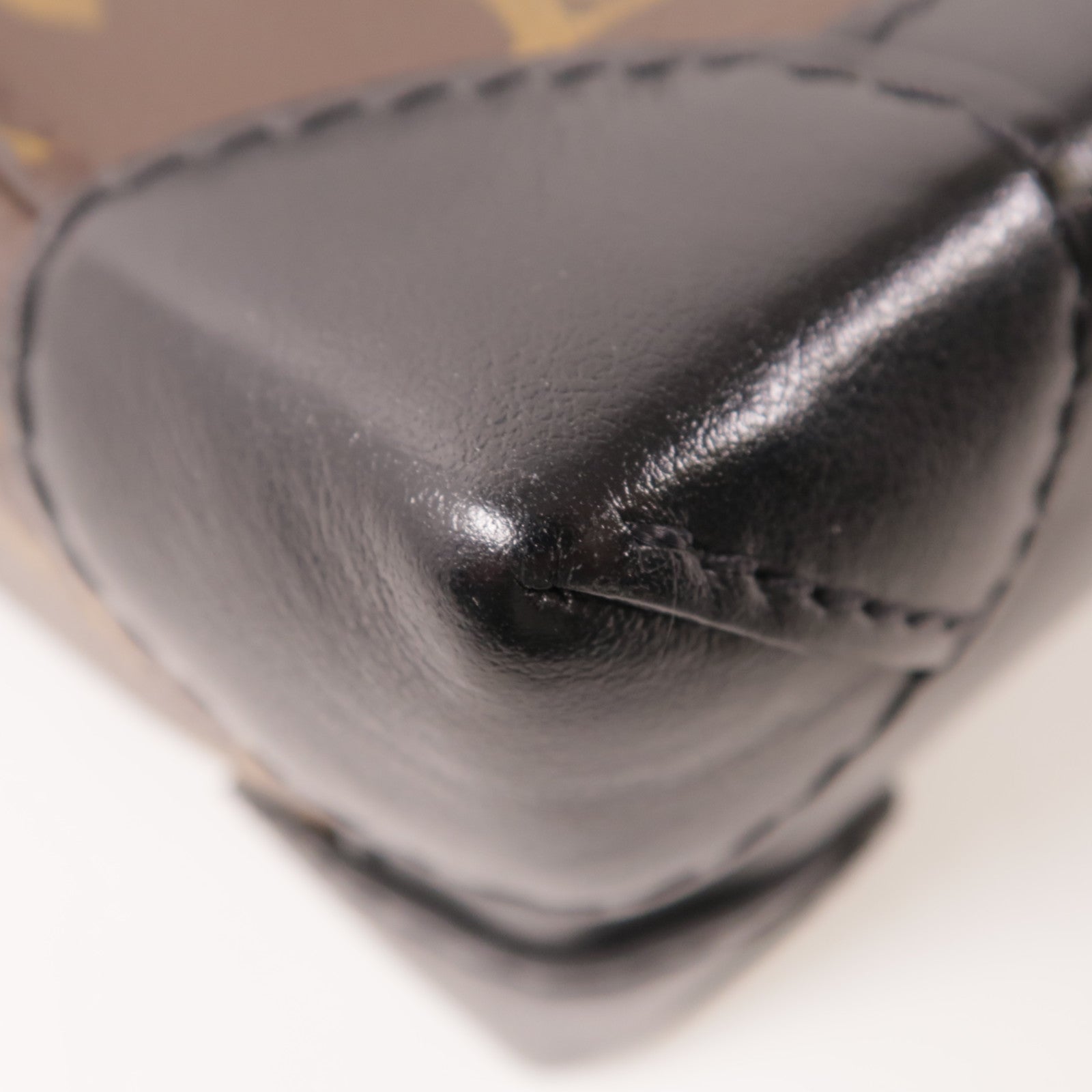 LOUIS VUITTON LV Steamer Nano Shoulder Bag M80327 Monogram Brown/Black