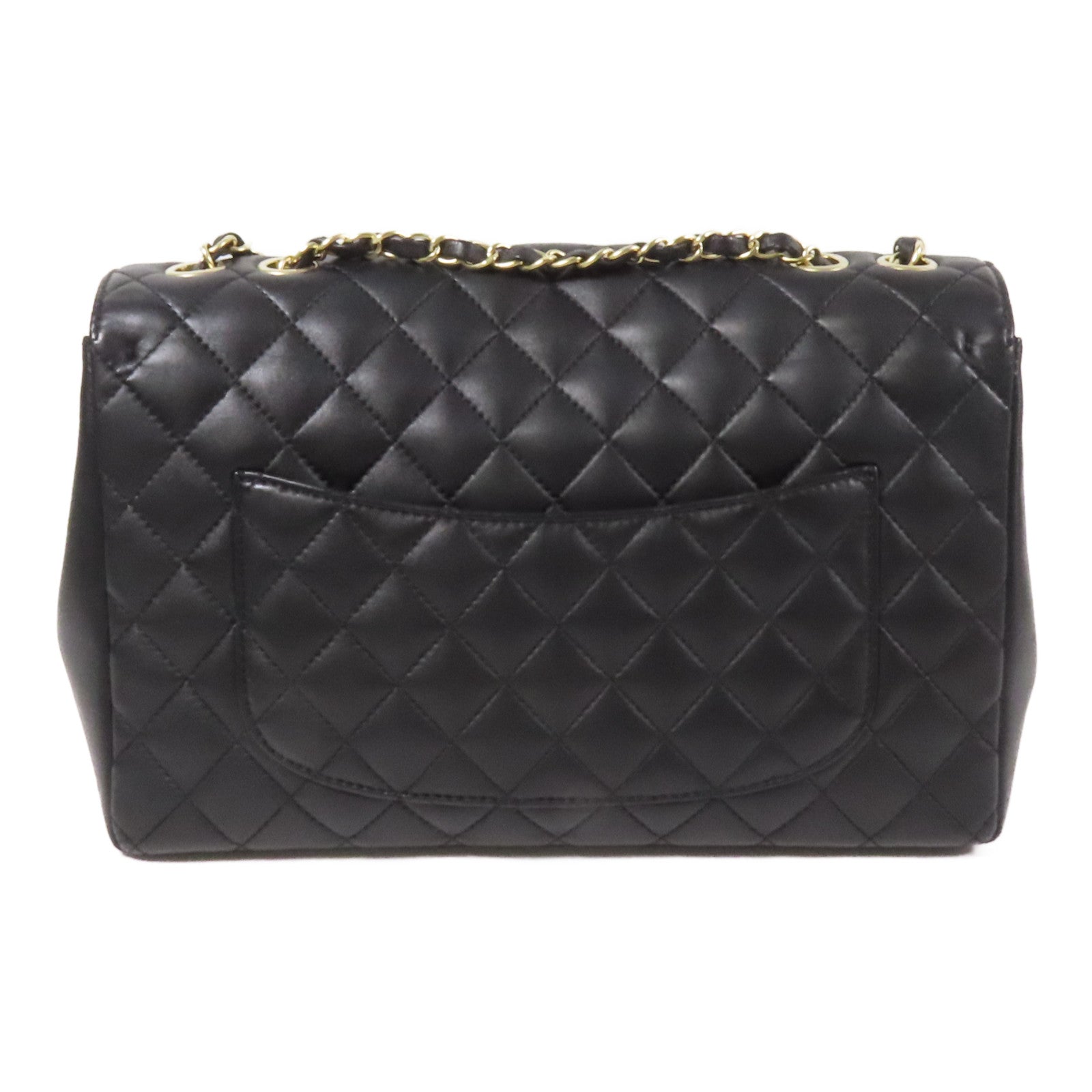 CHANEL 牛皮皮革Shoulder Bag金扣肩背袋