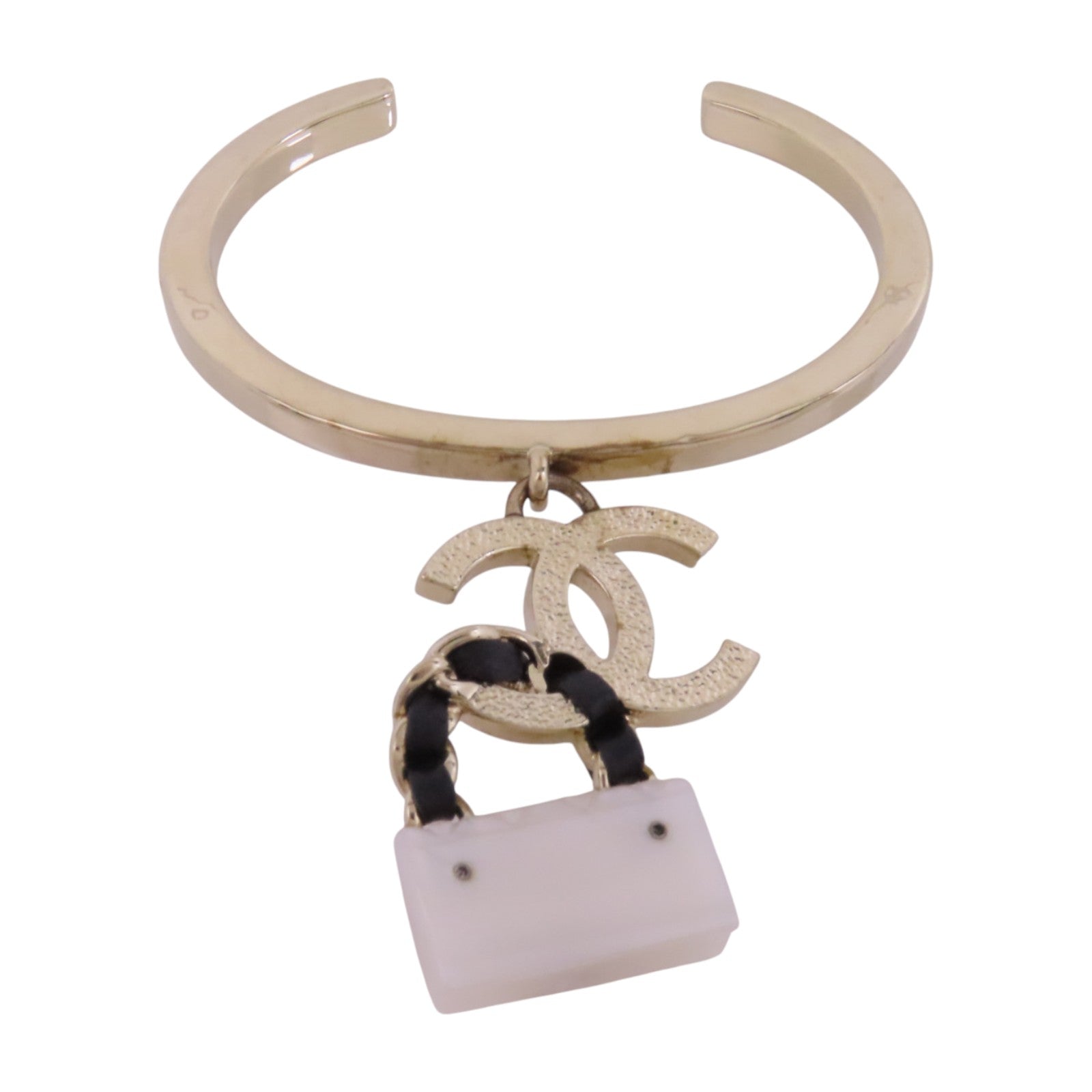 CHANEL 金屬/PVC/皮革Bangle手鐲
