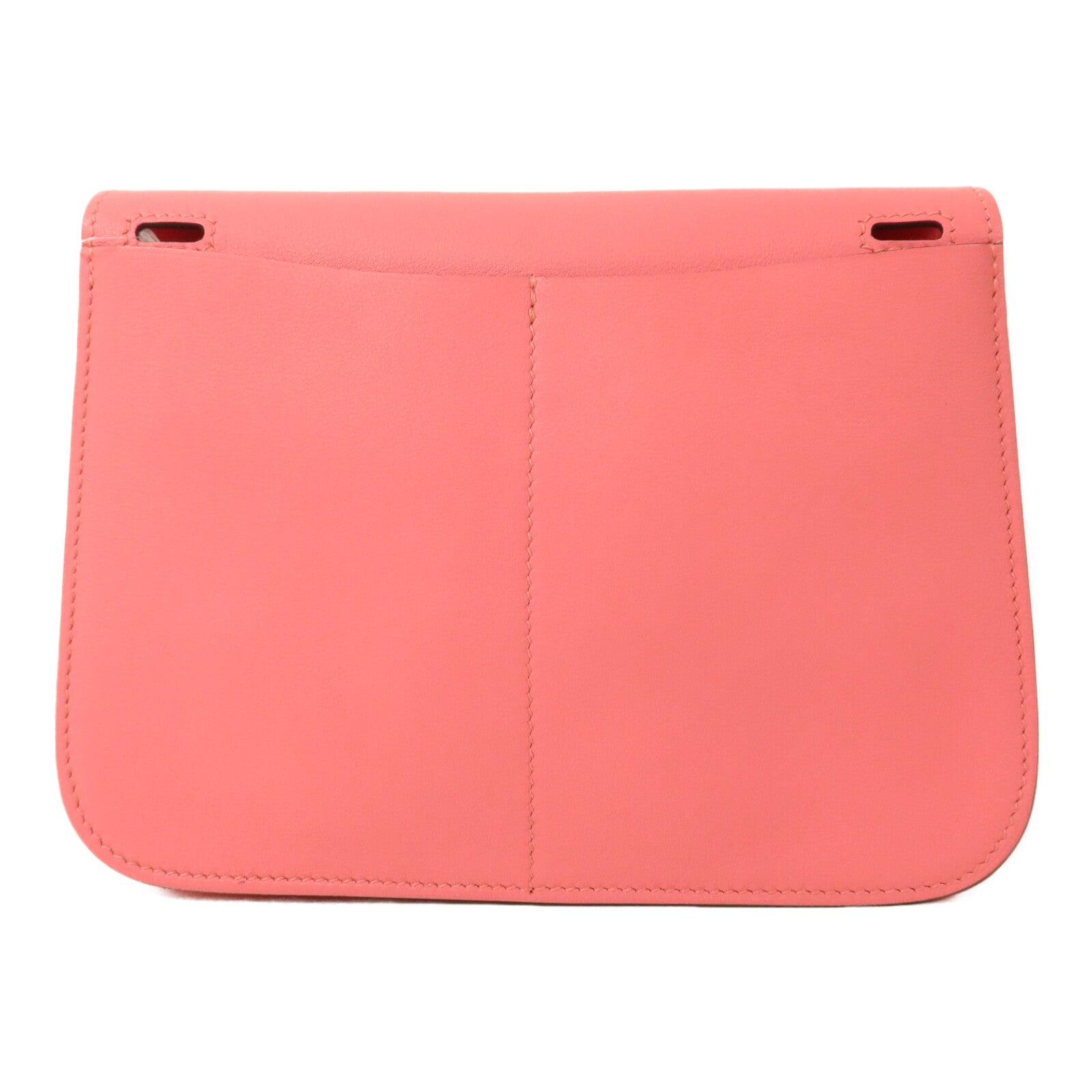 HERMES Swift皮革Mini Halzan手挽肩背兩用袋Rose Azalee