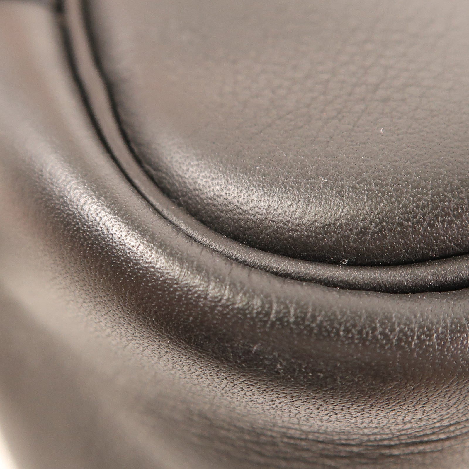 HERMES Evercolor皮革Steve Travel銀扣手挽肩背兩用袋Noir