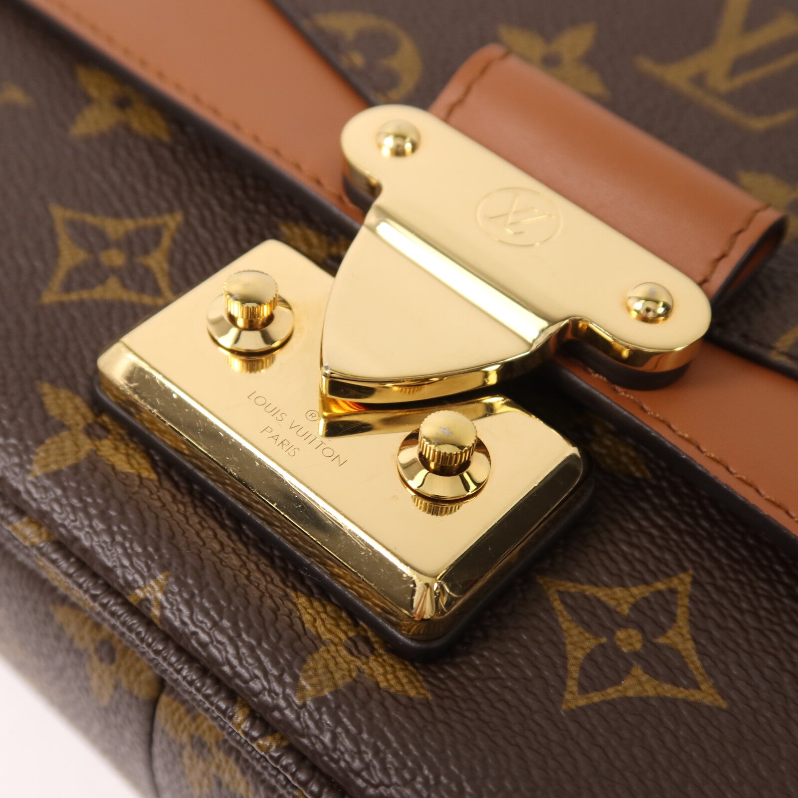 LOUIS VUITTON Monogram Marceau鏈帶肩背袋