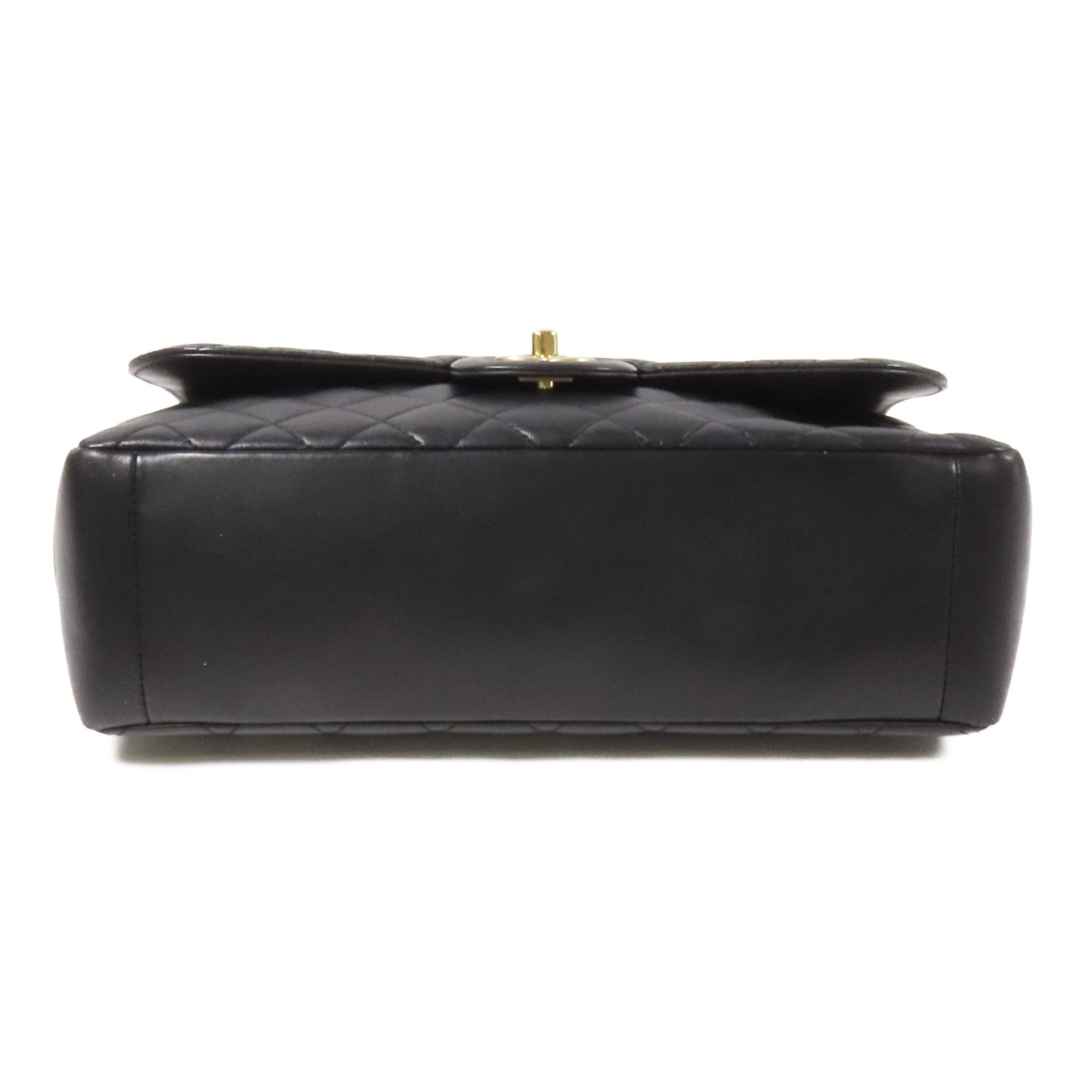 CHANEL 牛皮皮革Shoulder Bag金扣肩背袋