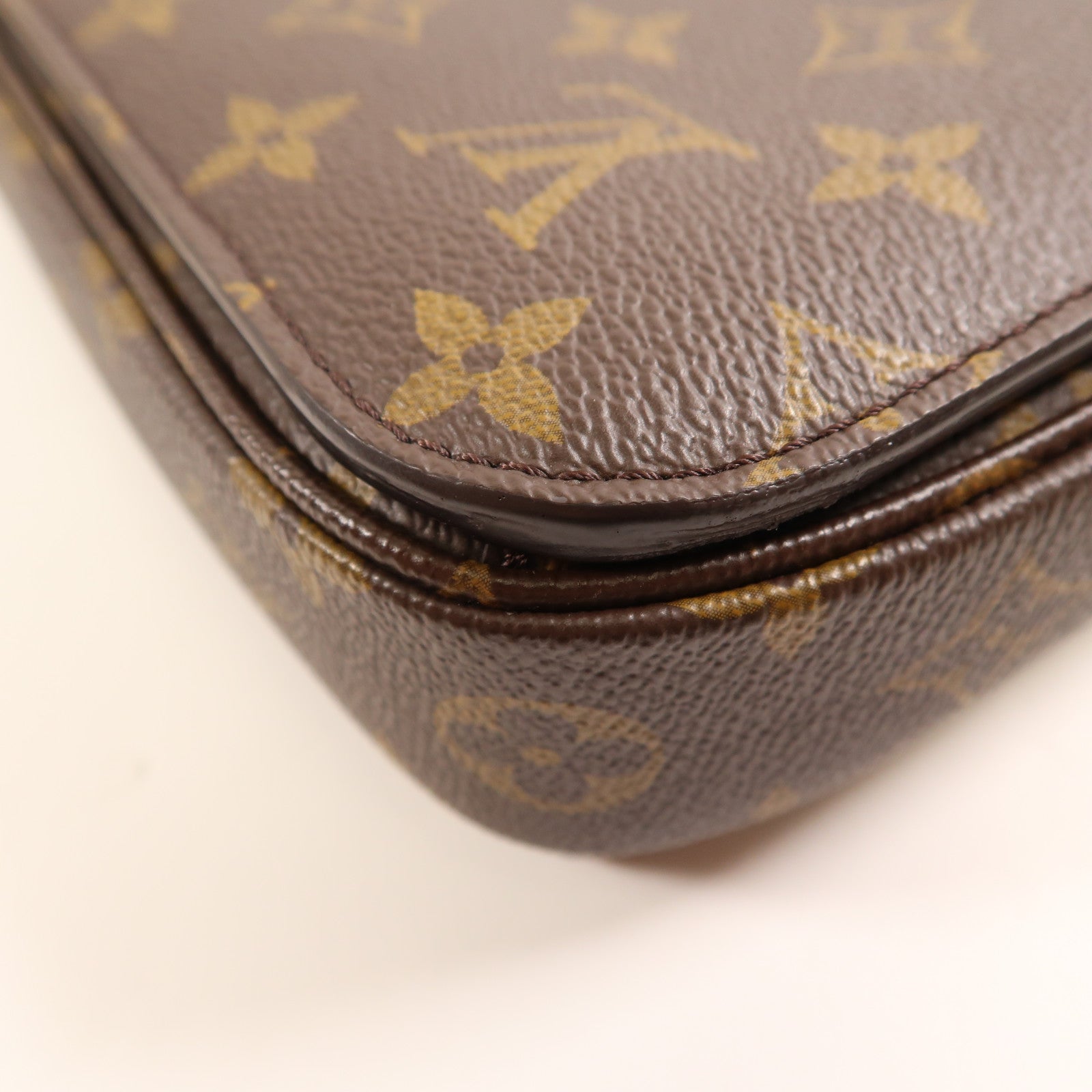 LOUIS VUITTON LV GHW Pochette Metis MM 2 Way Bag M44875 Monogram Brown