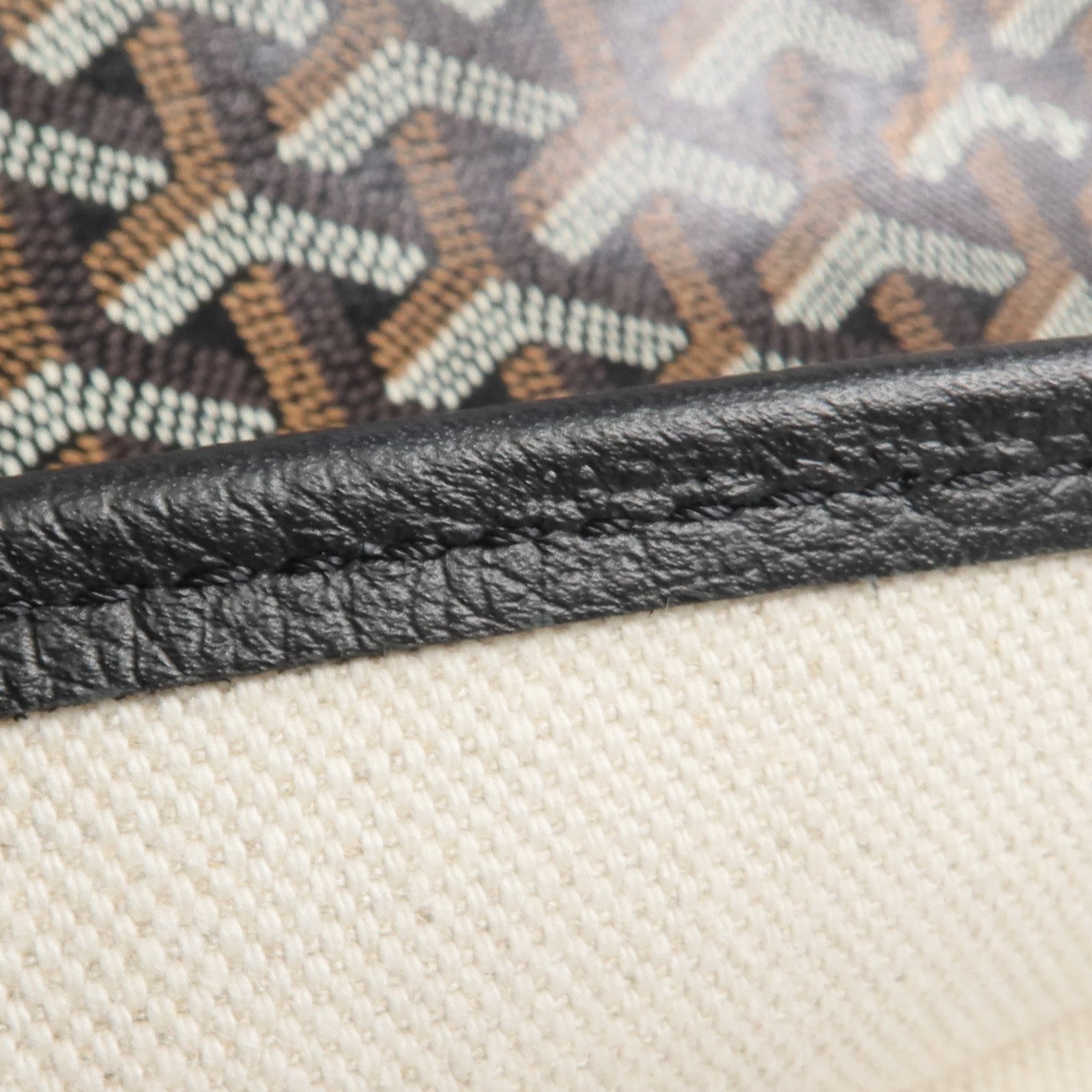 GOYARD 塗層帆布Chien Gris Bag銀扣肩背袋/手挽袋