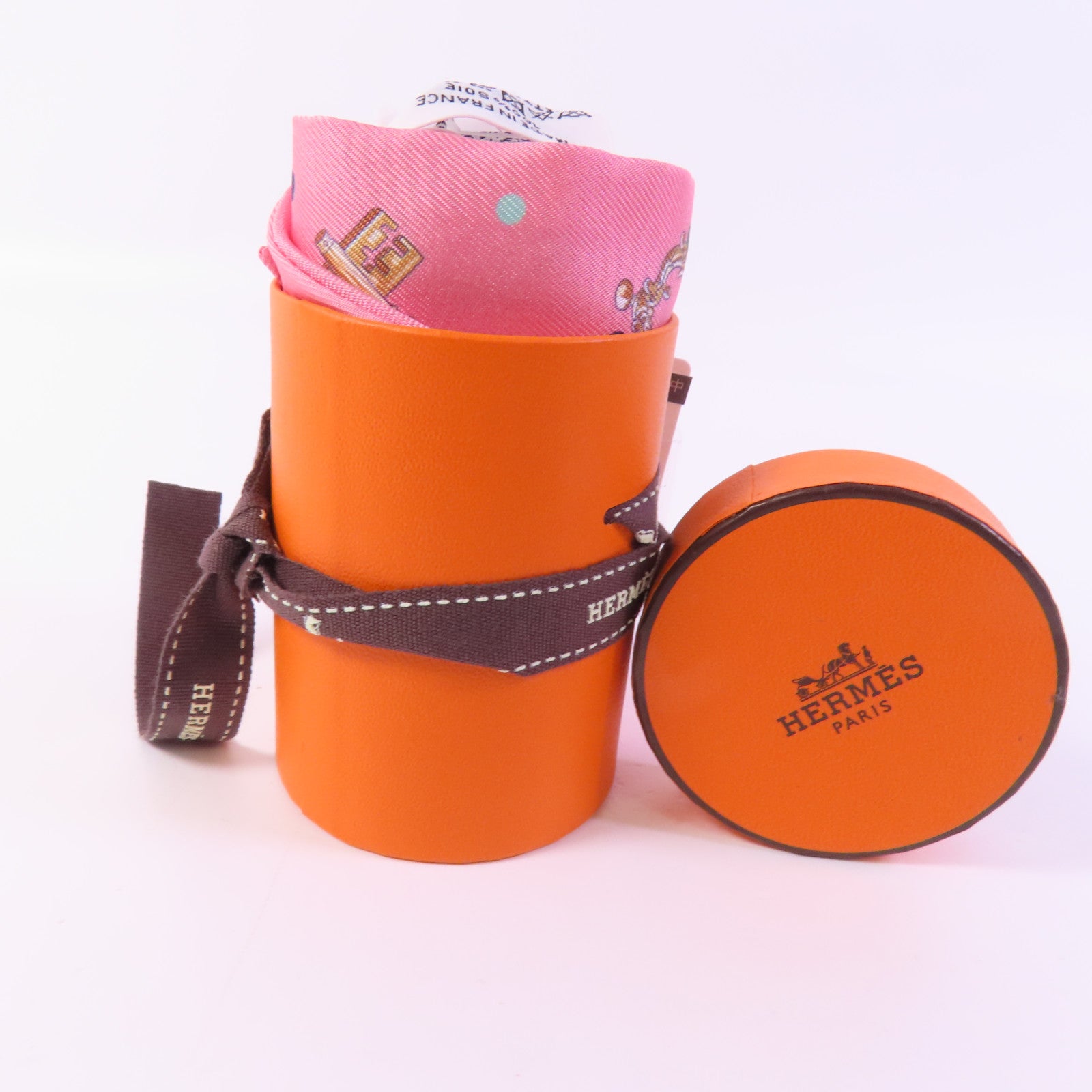 HERMES 絲質Twilly絲巾