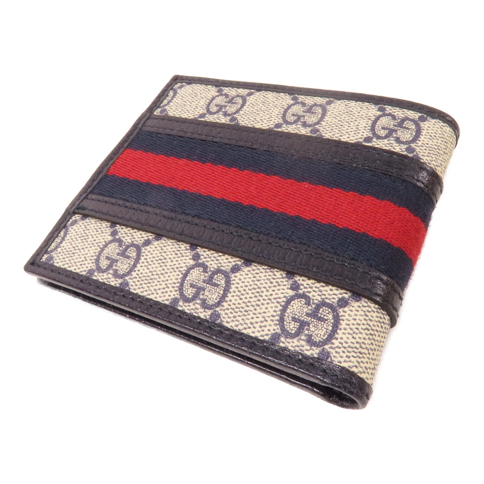 GUCCI 塗層帆布Ophidia GG Supreme Wallet短錢包