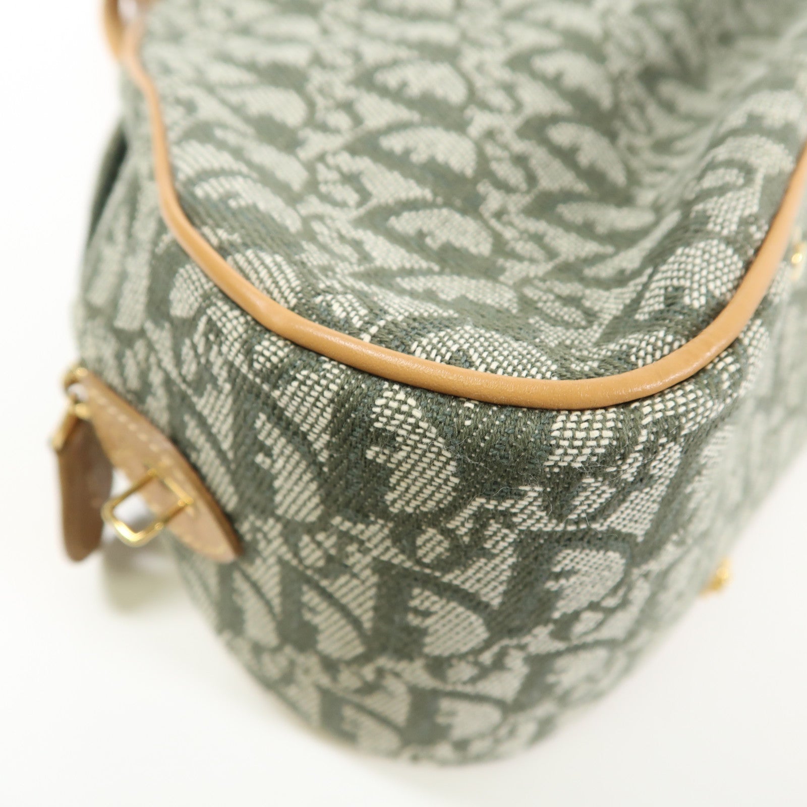 Dior 【激減優惠】帆布Vintage Hand Bag金扣手挽袋