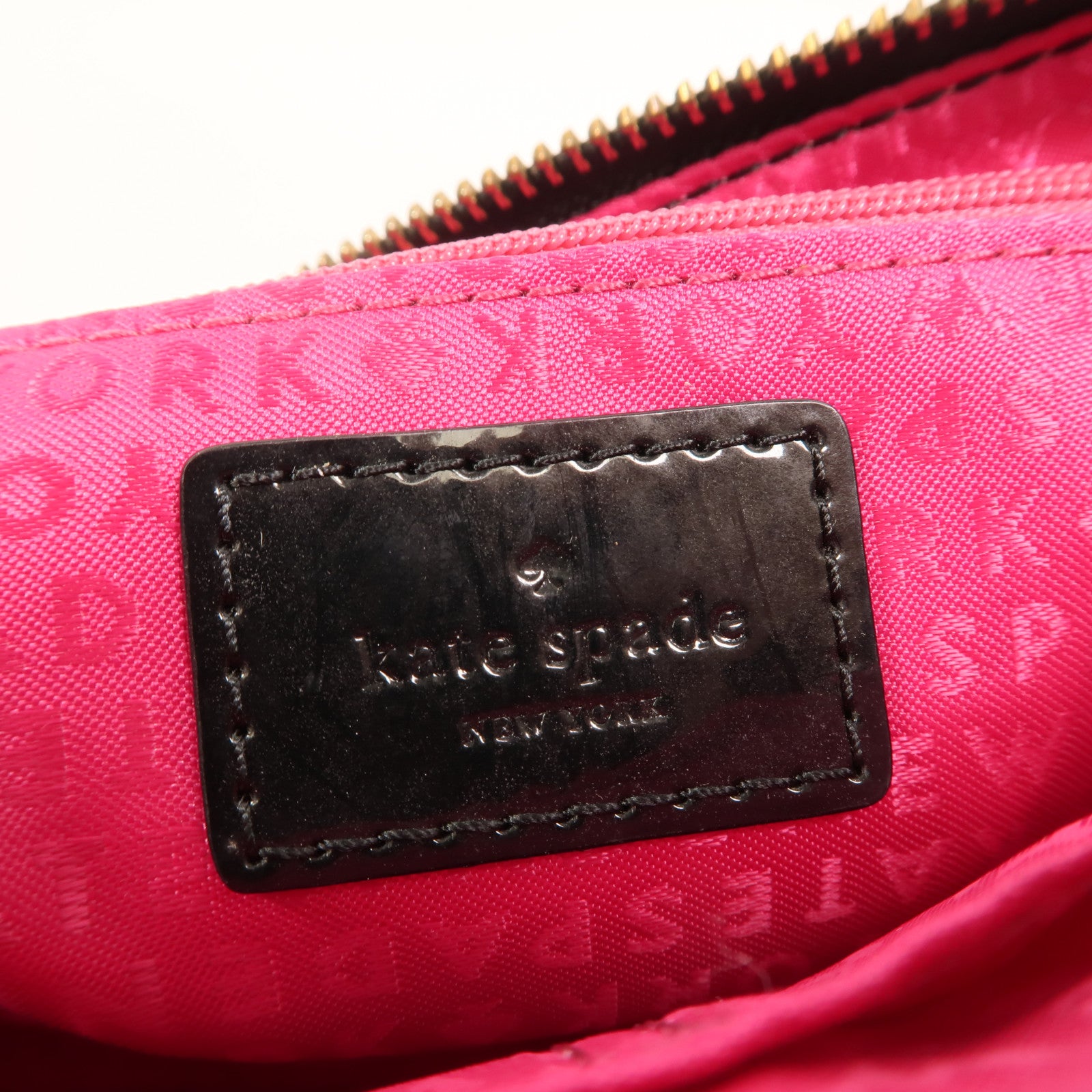 Kate Spade 尼龍Shoulder Bag金扣鏈帶肩背袋