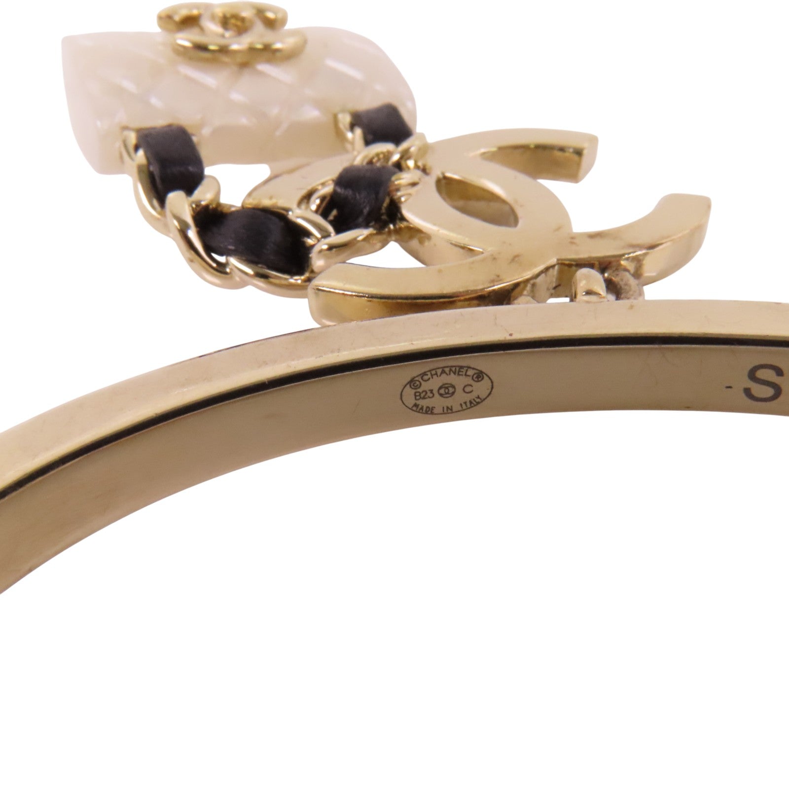 CHANEL 金屬/PVC/皮革Bangle手鐲