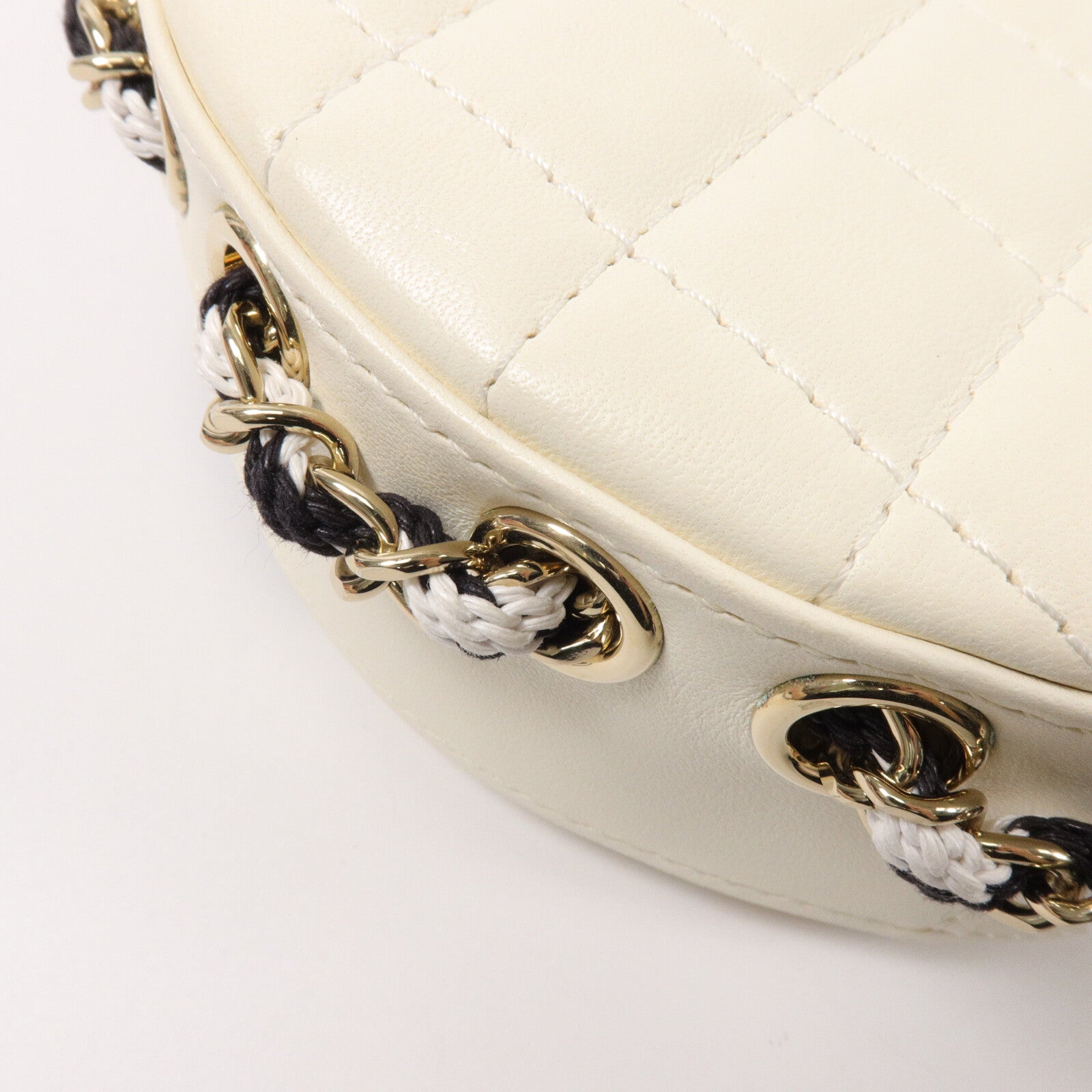 CHANEL 羊皮皮革La Pausa Lifesaver Chain Shoulder鏈帶肩背袋