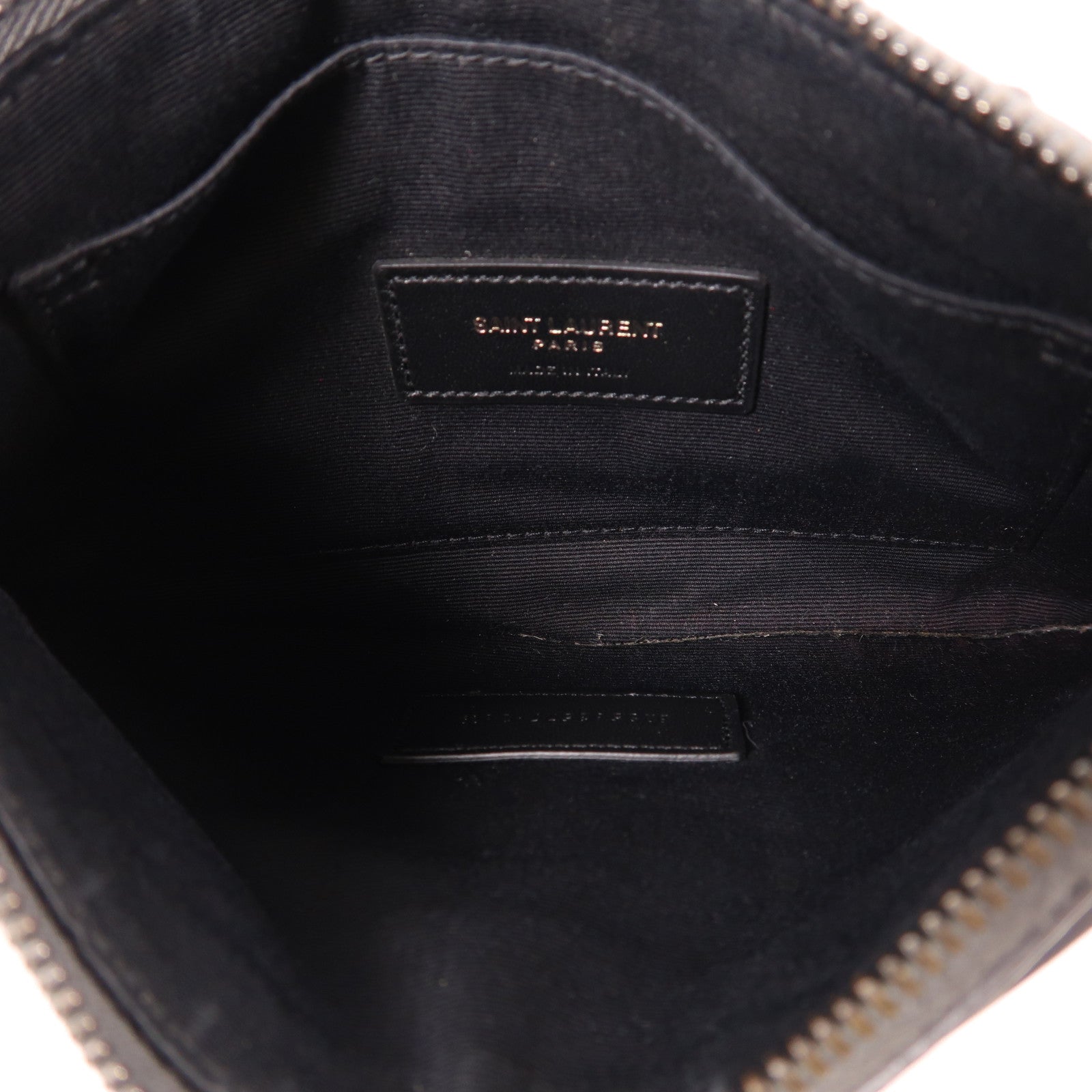 SAINT LAURENT 【激減優惠】牛皮皮革Niki Bill Pouch手拿包