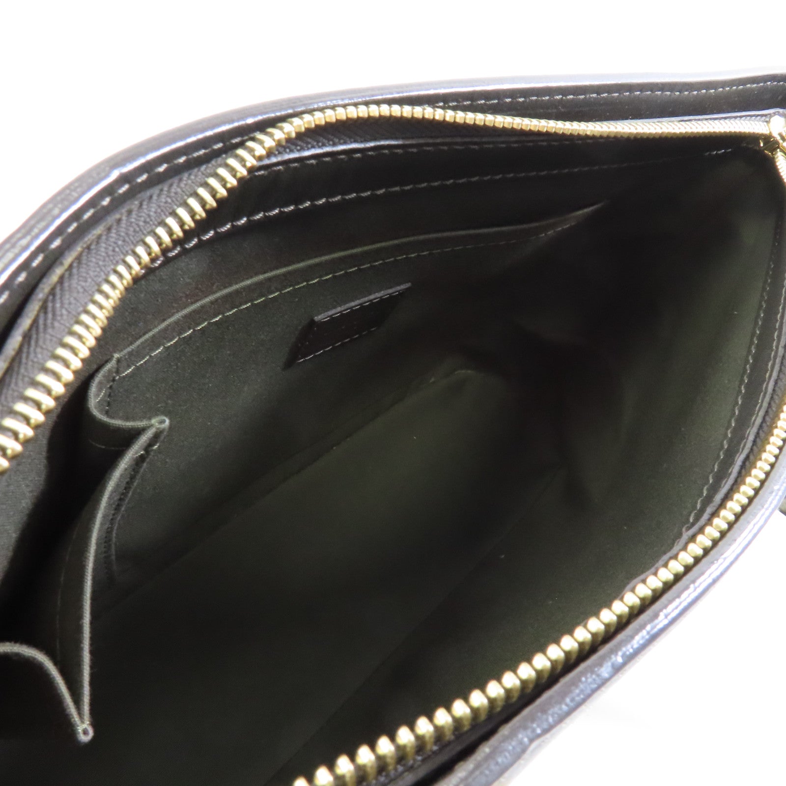 LOUIS VUITTON 帆布Lucille PM金扣肩背袋綠色