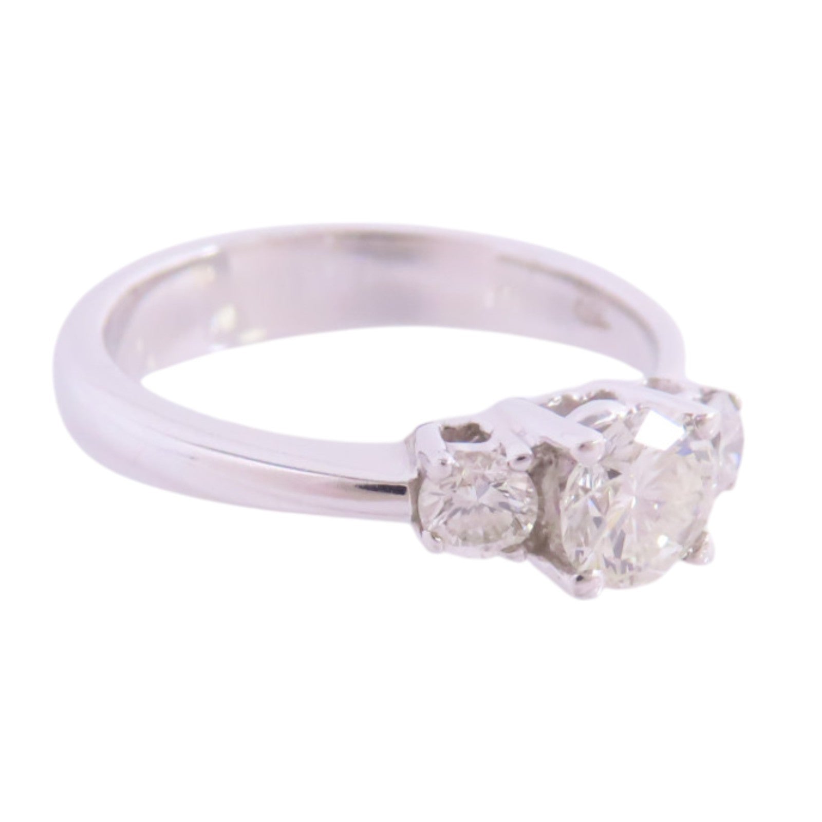 JEWELRY 18K白金/鑽石Diamond Ring戒指US#4