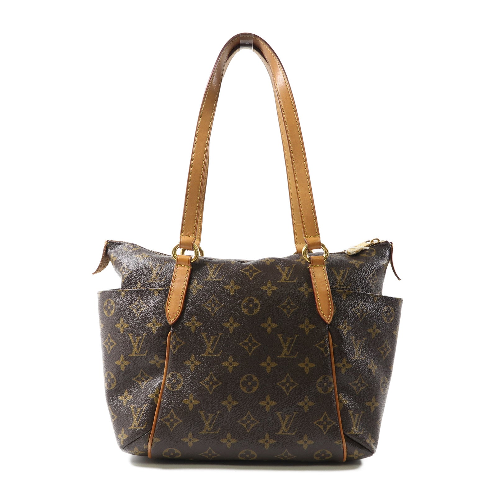 LOUIS VUITTON Monogram Totally金扣肩背袋啡色