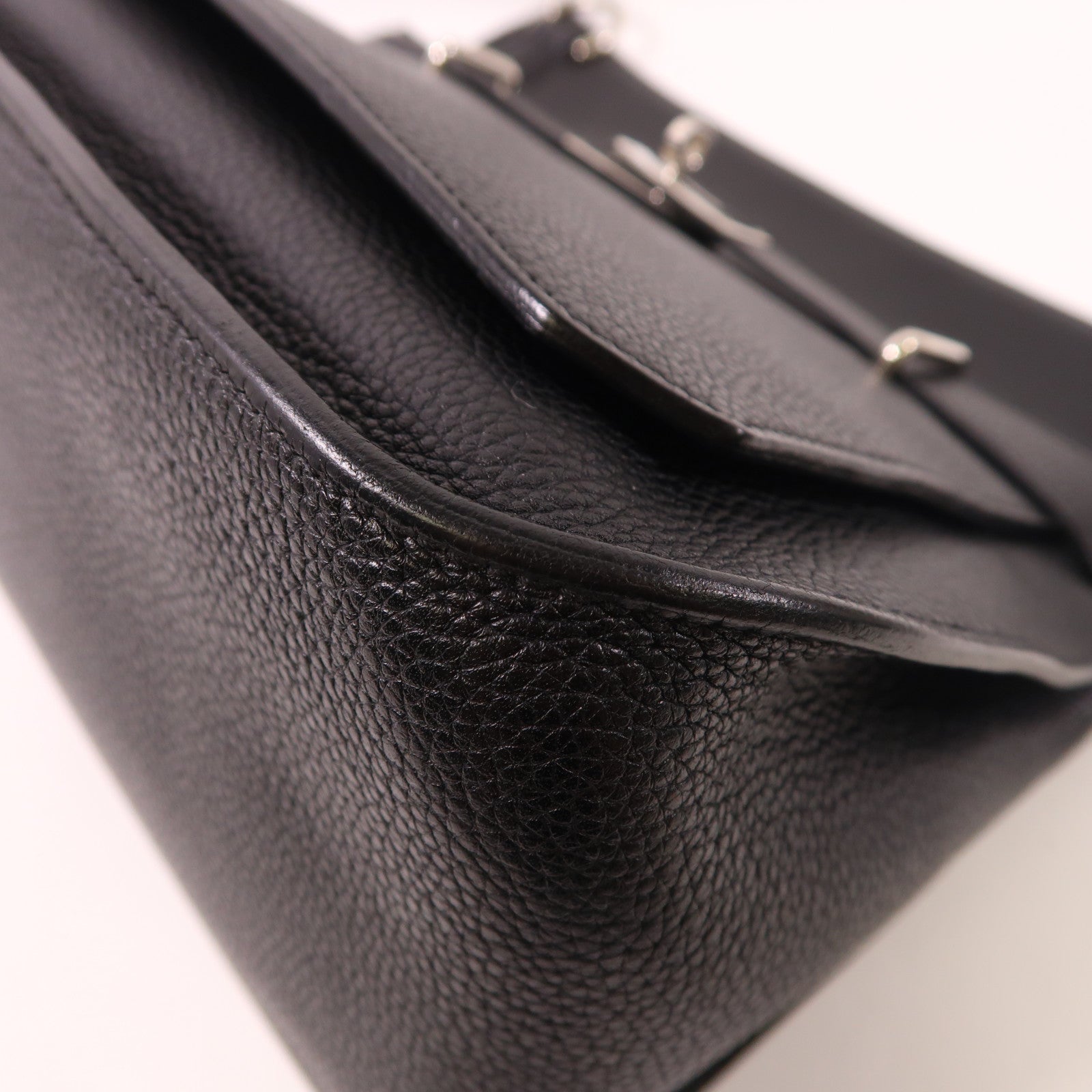 HERMES Togo皮革Jypesiere 34銀扣肩背袋