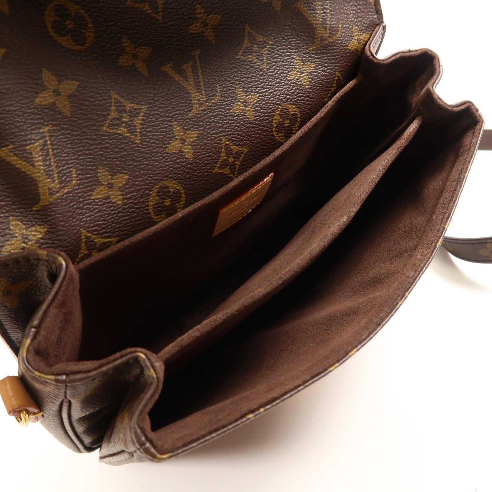 LOUIS VUITTON Monogram Pochette Metis MM金扣手挽肩背兩用袋