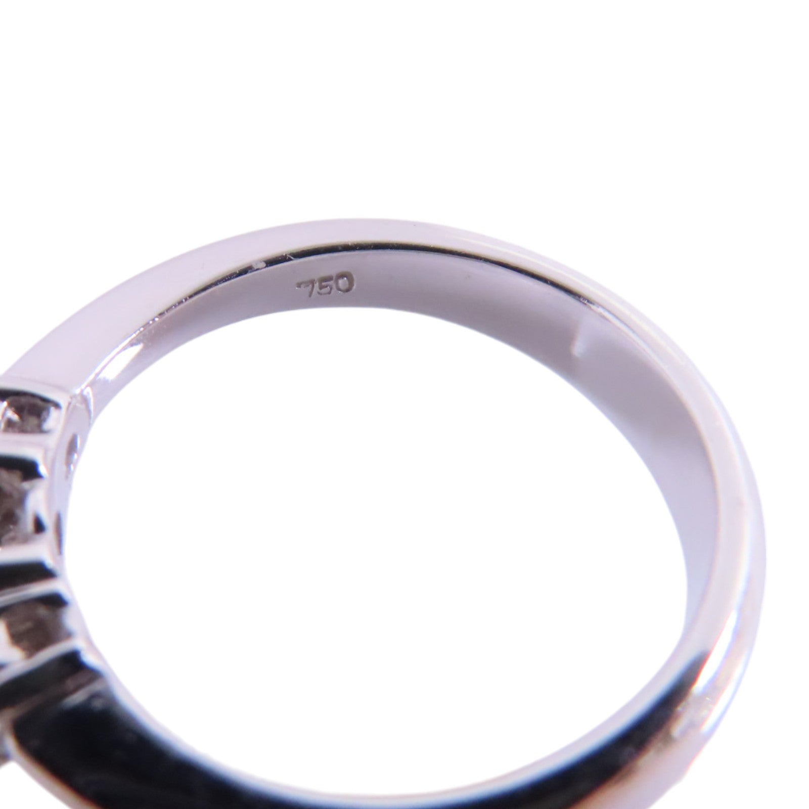 JEWELRY 18K白金/鑽石Diamond Ring戒指US#4