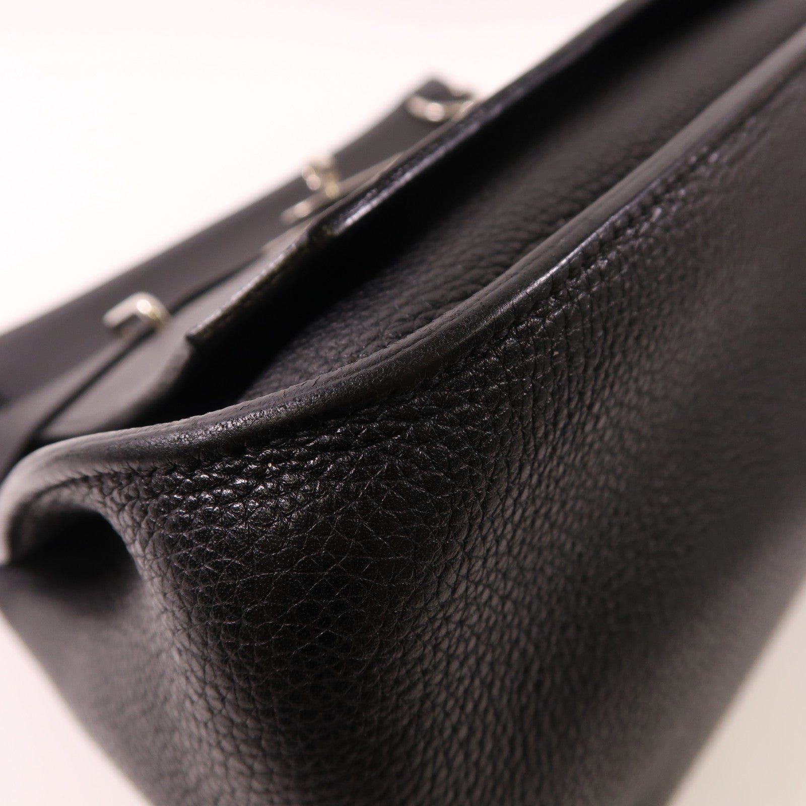 HERMES Togo皮革Jypesiere 34銀扣肩背袋