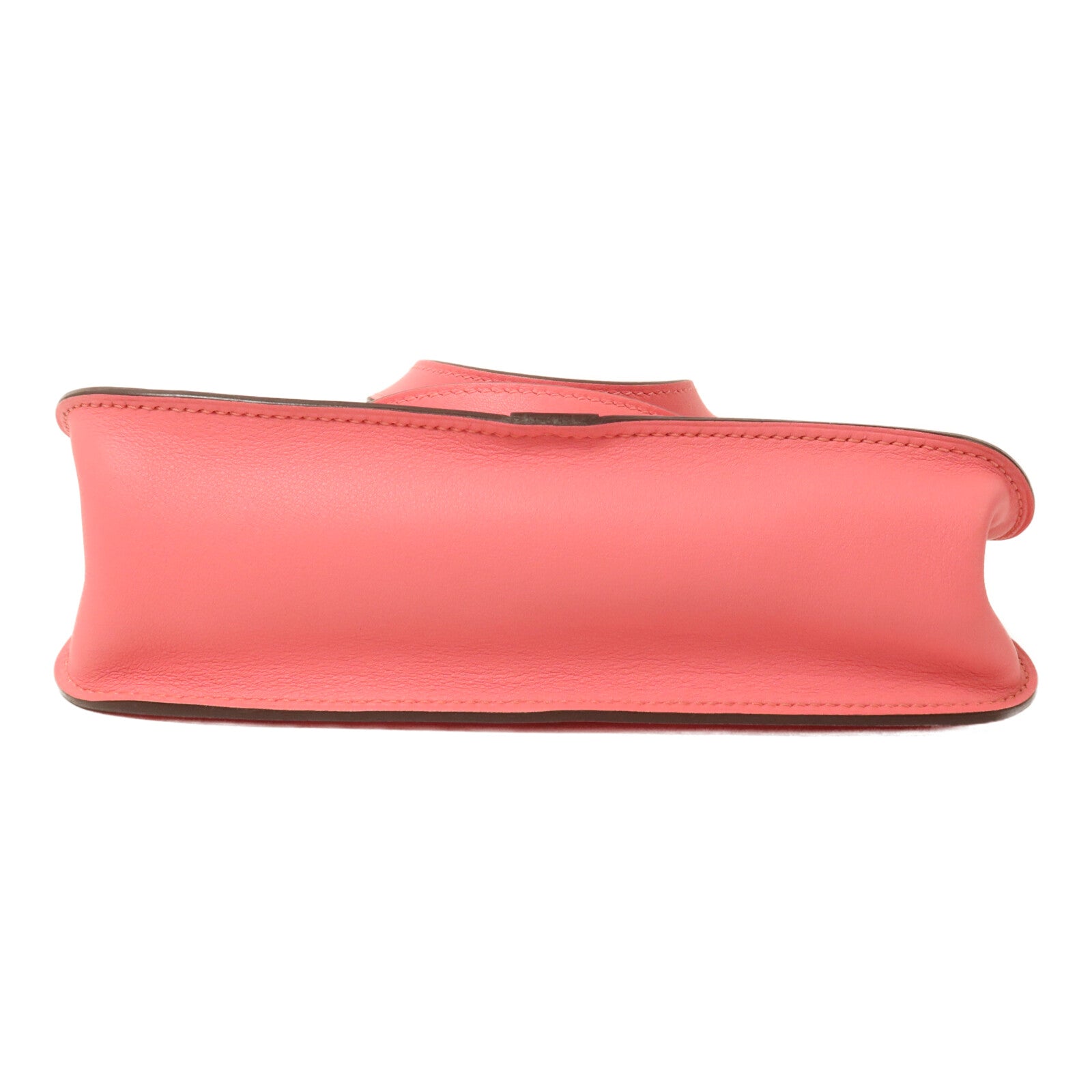 HERMES Swift皮革Mini Halzan手挽肩背兩用袋Rose Azalee