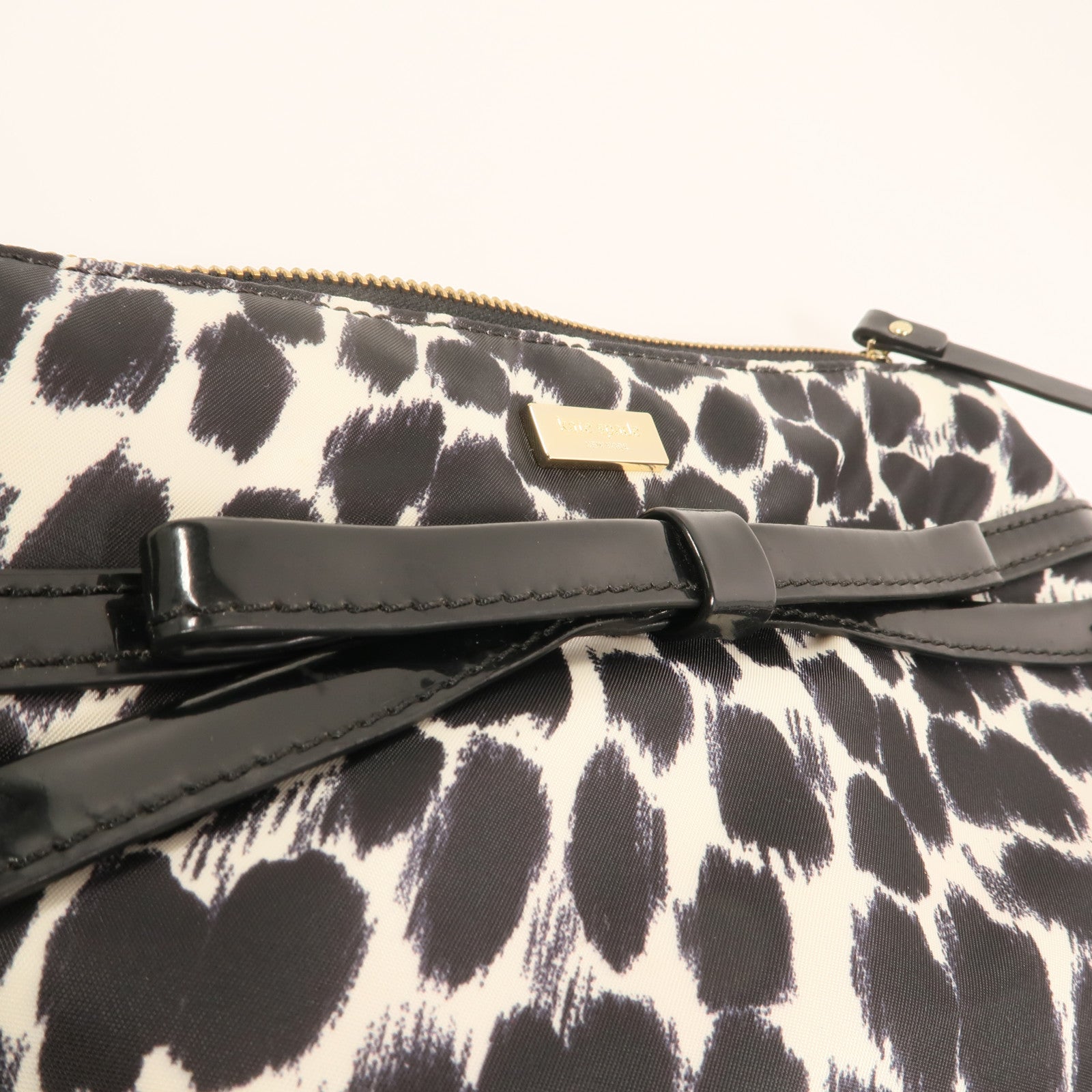 Kate Spade 尼龍Shoulder Bag金扣鏈帶肩背袋