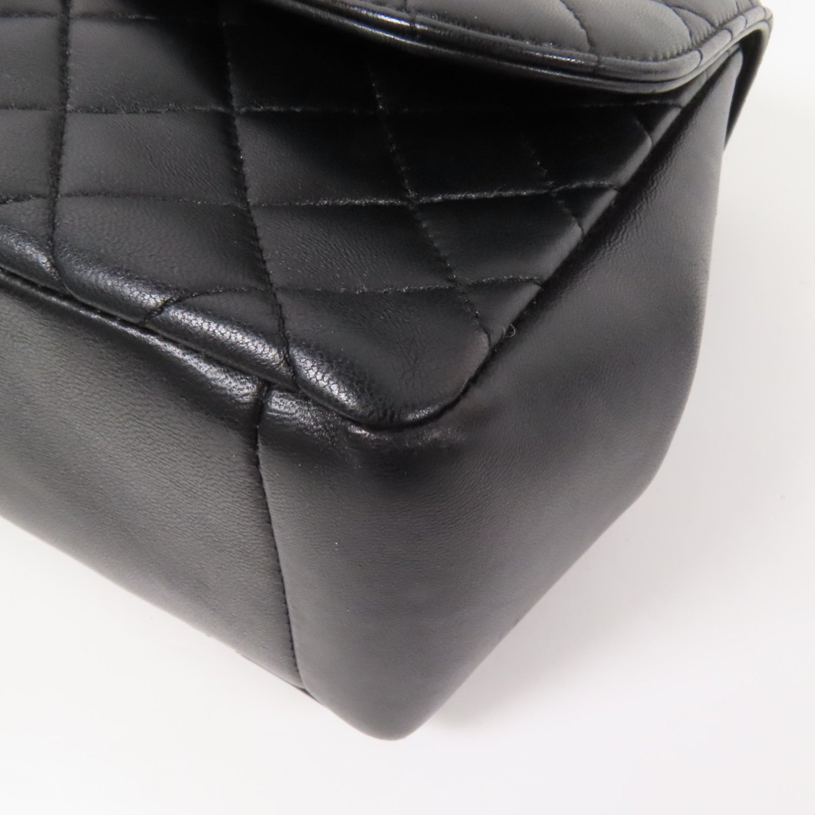 CHANEL 牛皮皮革Shoulder Bag金扣肩背袋