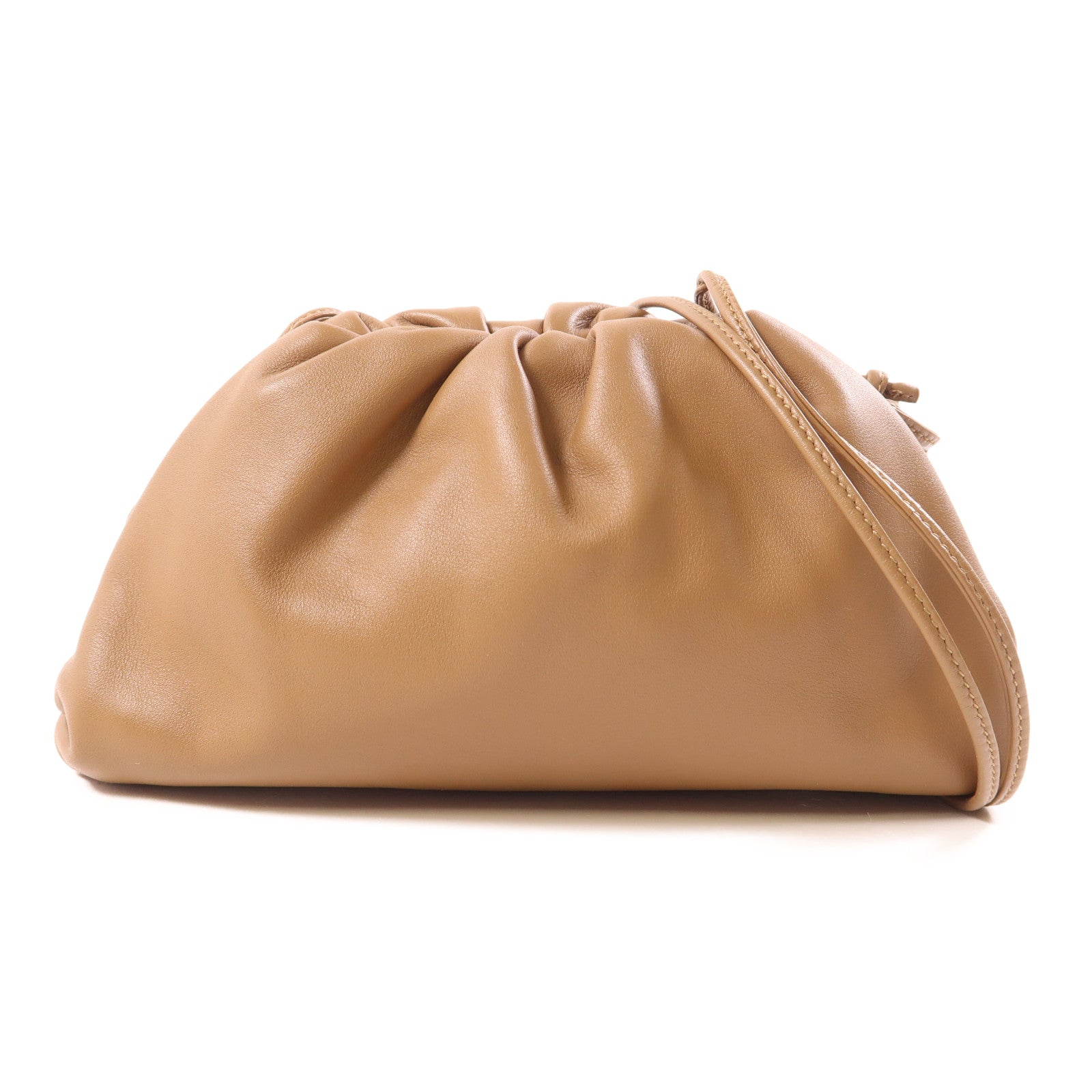 BOTTEGA VENETA 牛皮皮革Mini Pouch金扣肩背袋