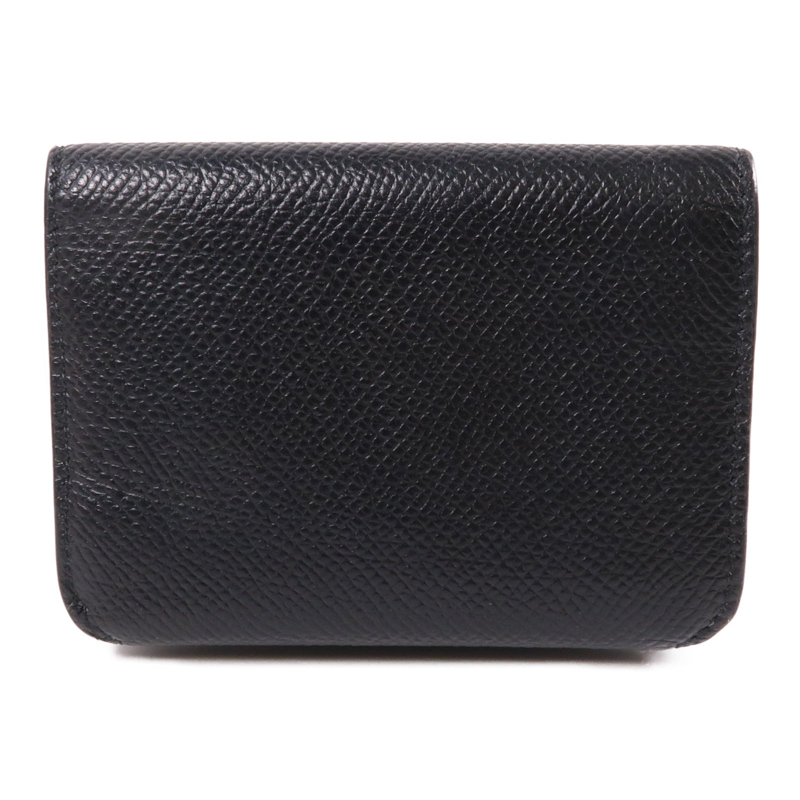 BALENCIAGA 牛皮皮革Wallet金扣錢包黑色