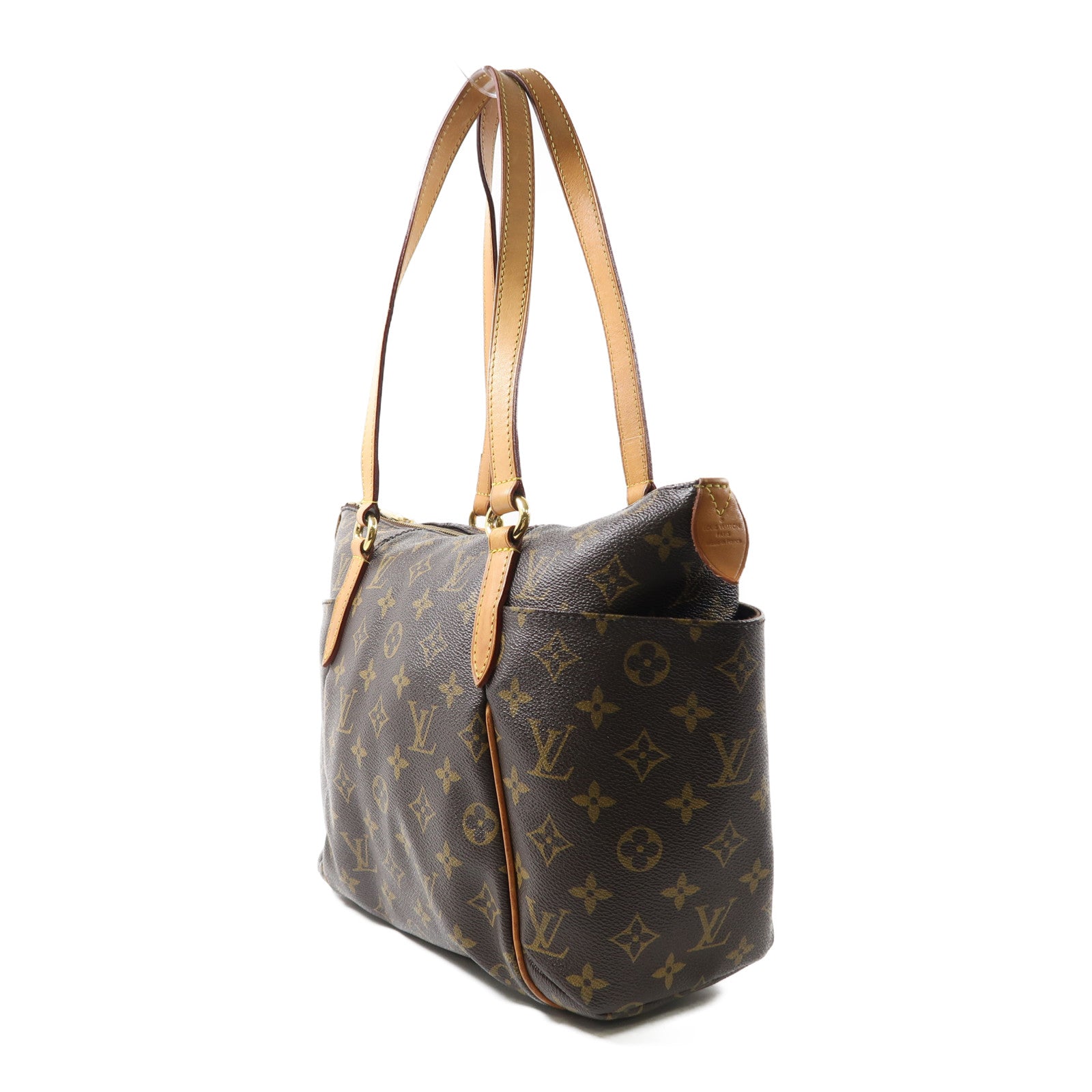 LOUIS VUITTON Monogram Totally金扣肩背袋啡色