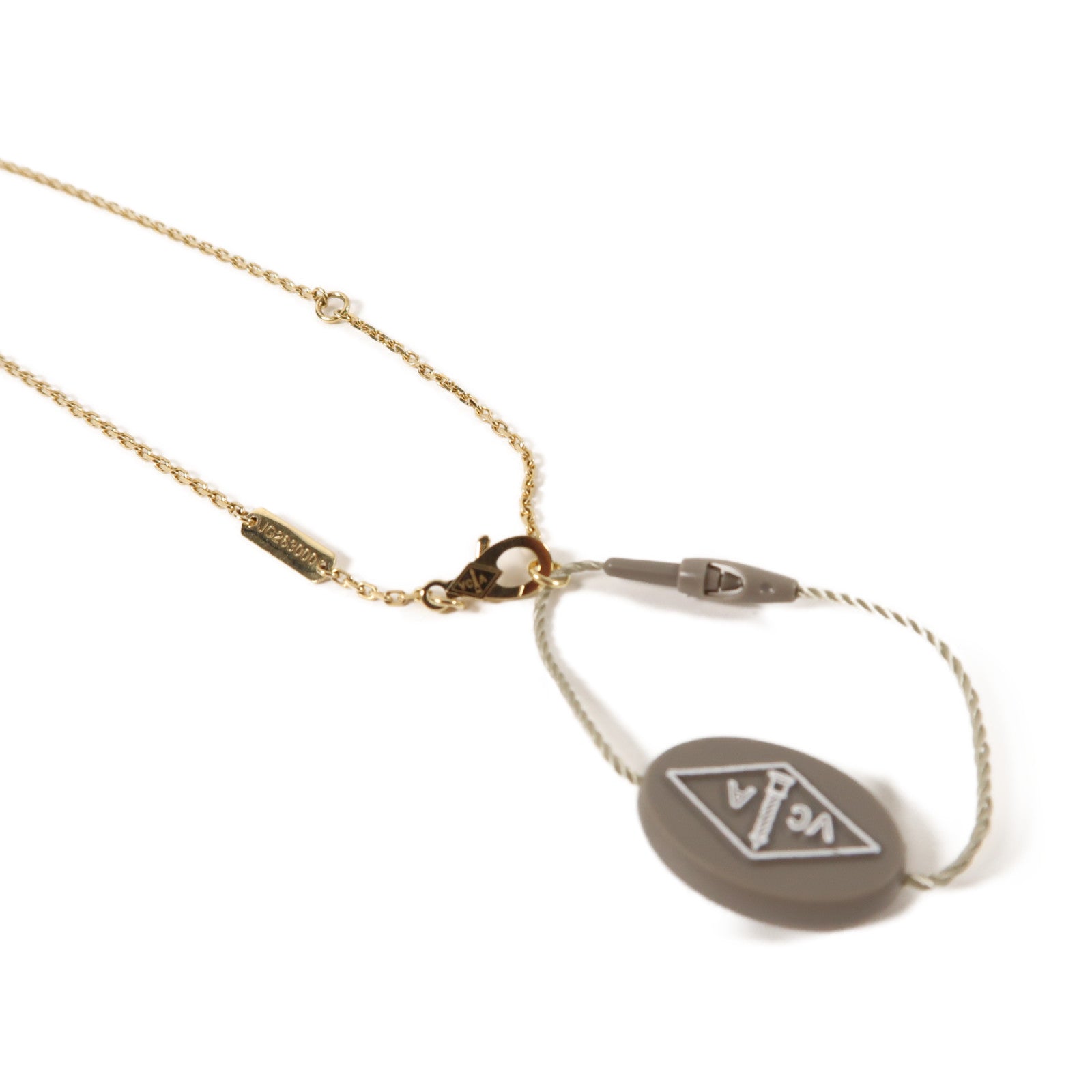 Van Cleef & Arpels 18K黃金/珍珠貝母Vintage Alhambra Necklace項鍊白色/金色