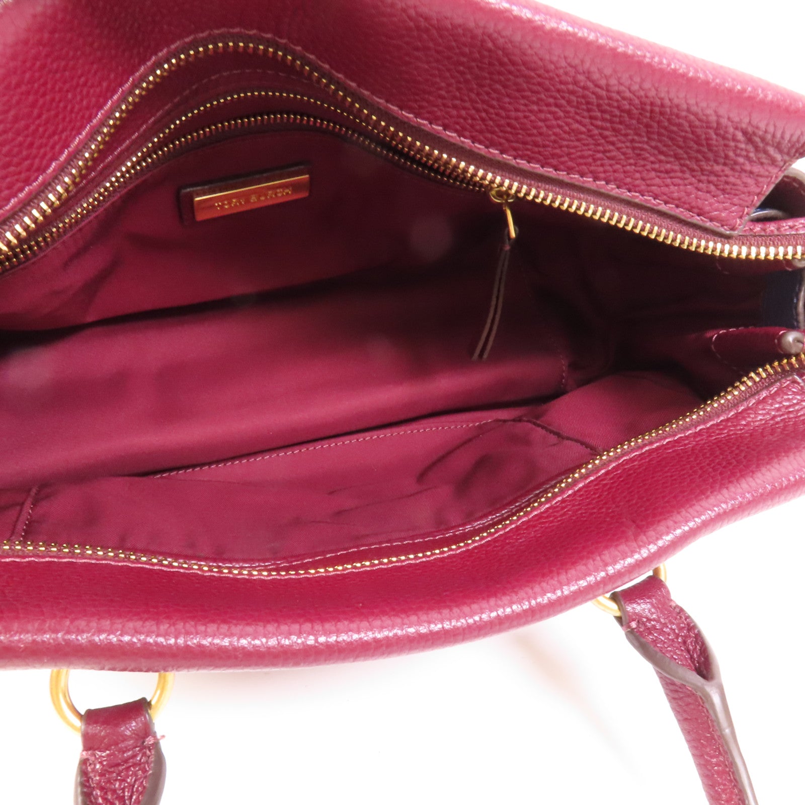 牛皮皮革Shoulder Bag金扣手挽肩背兩用袋