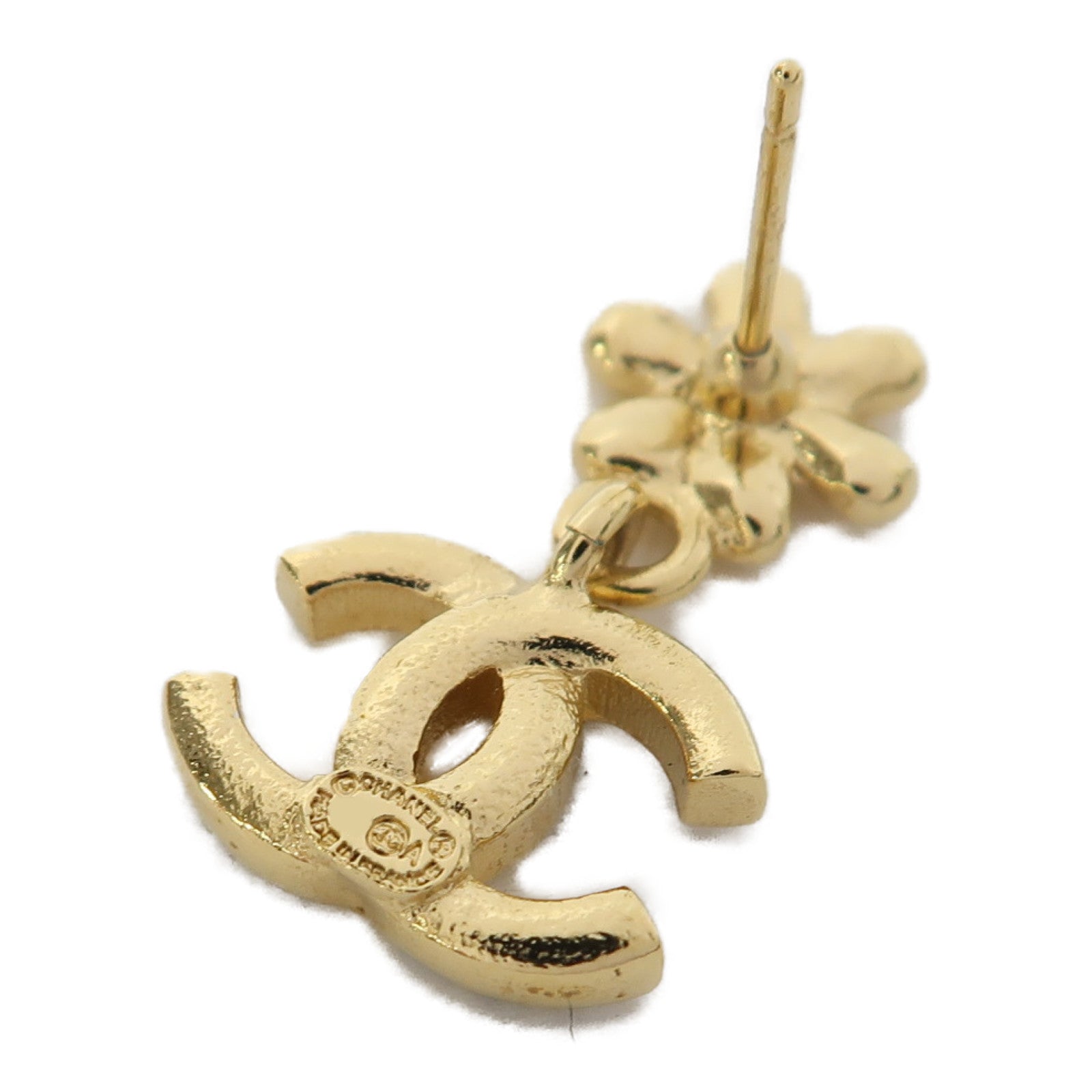 CHANEL 【激減優惠】金屬Earrings耳環金色
