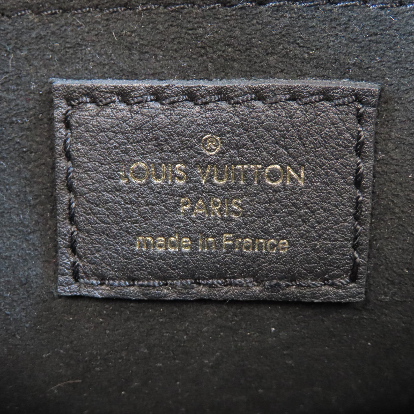 LOUIS VUITTON 牛皮皮革Lockme Tender金扣手挽肩背兩用袋黑色/白色